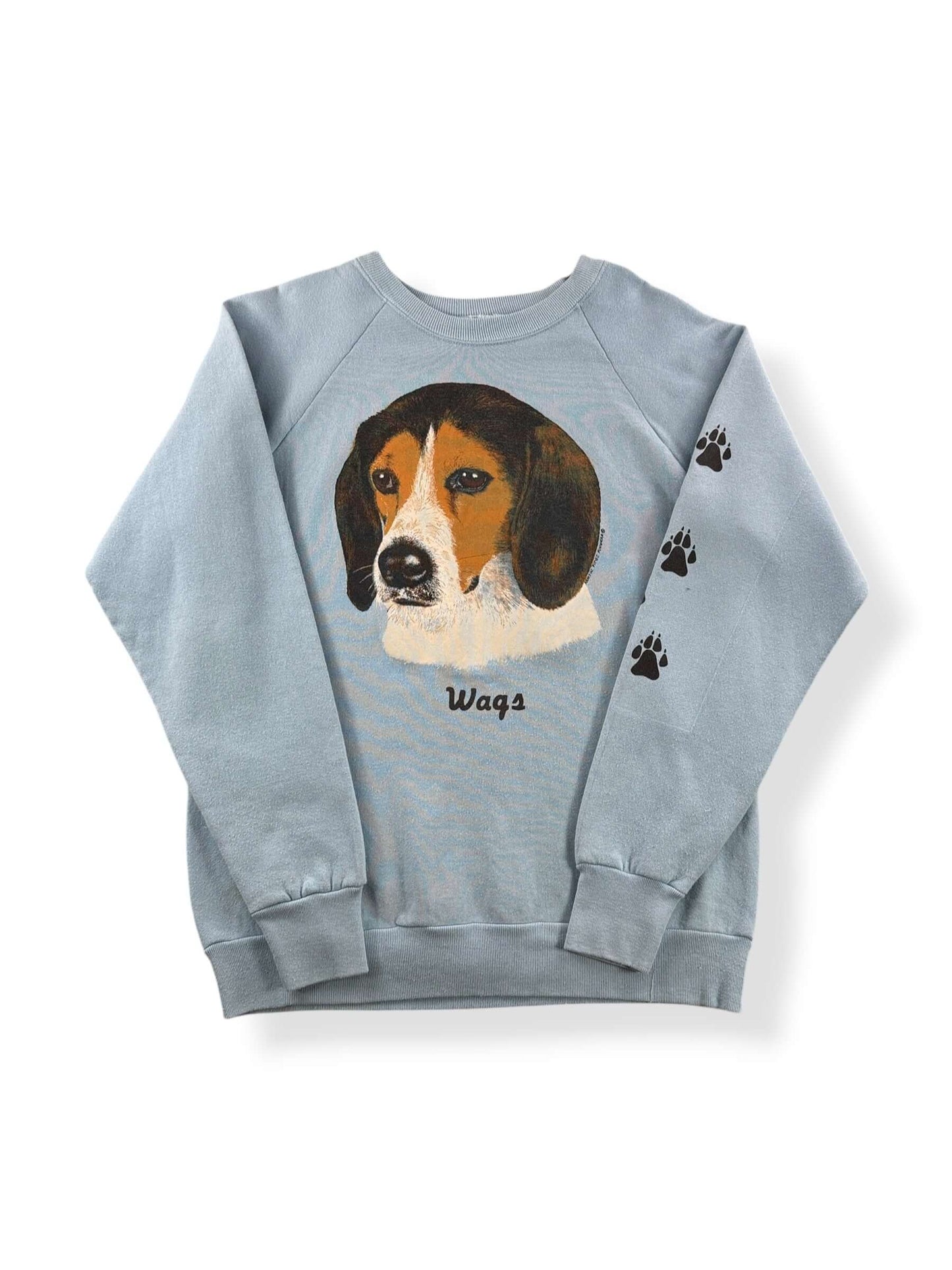 Front of Vintage 1980s Beagle Crewneck SZ S