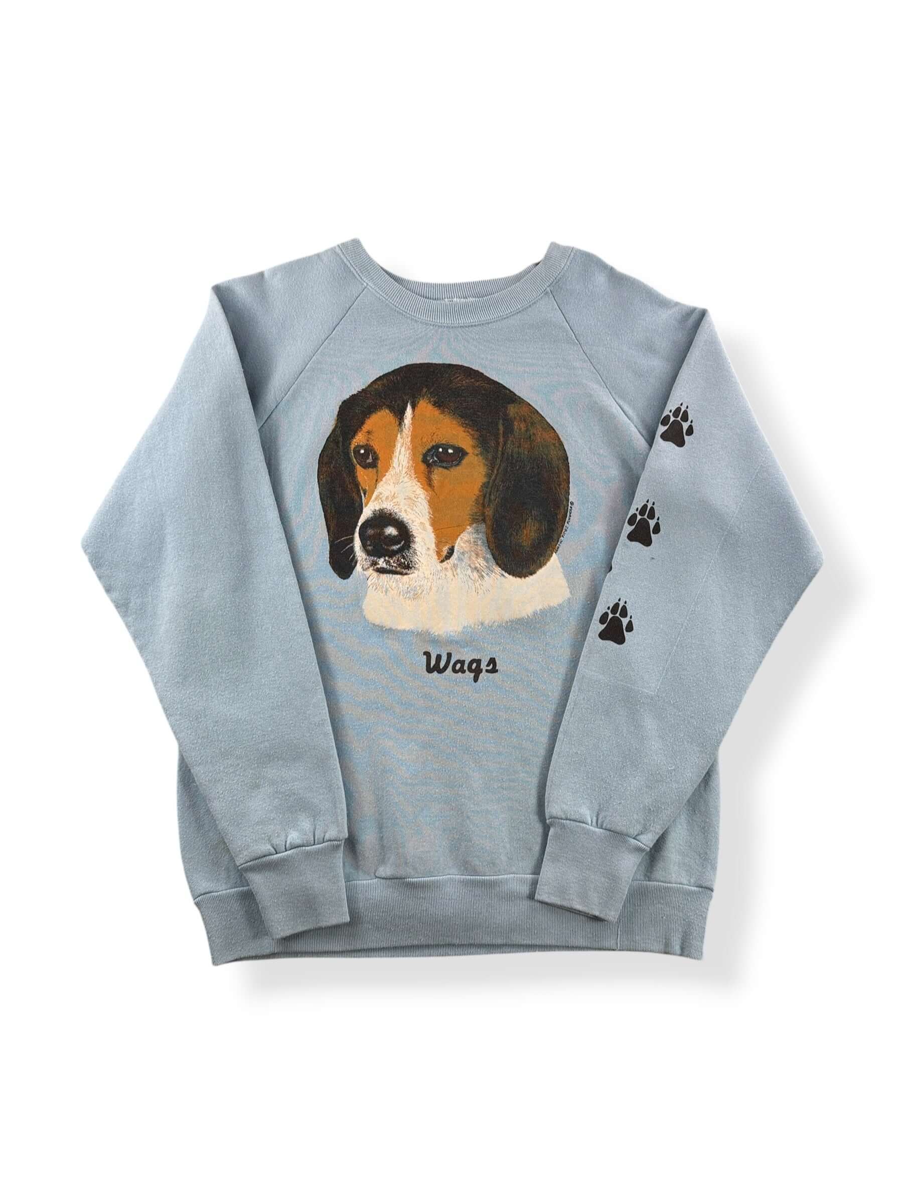 Front of Vintage 1980s Beagle Crewneck SZ S