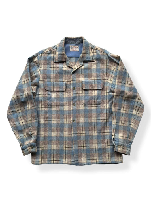 Front of Vintage Penney's Towncraft Flannel SZ M