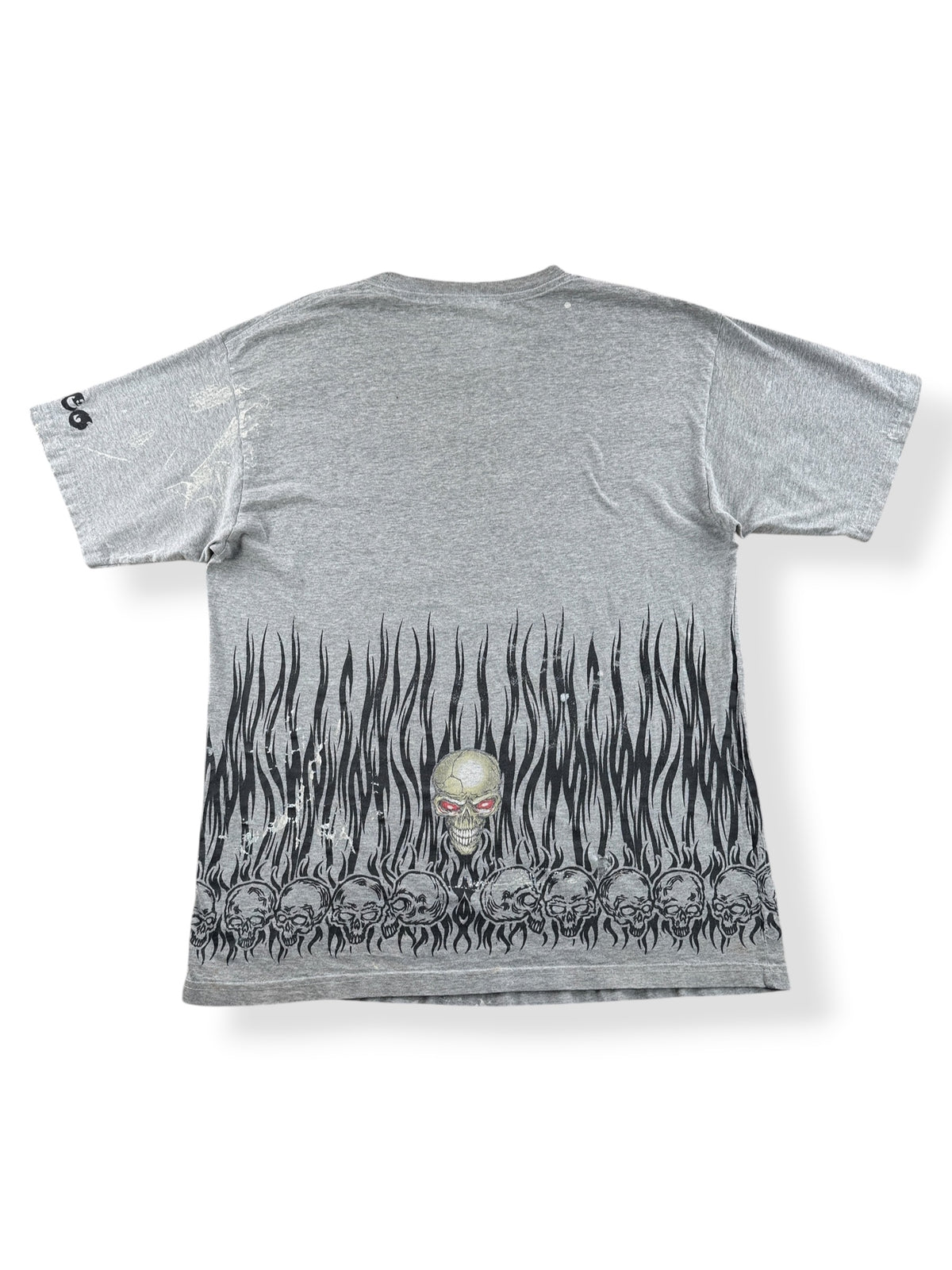 Back of Vintage JNCO Skull Tee SZ L