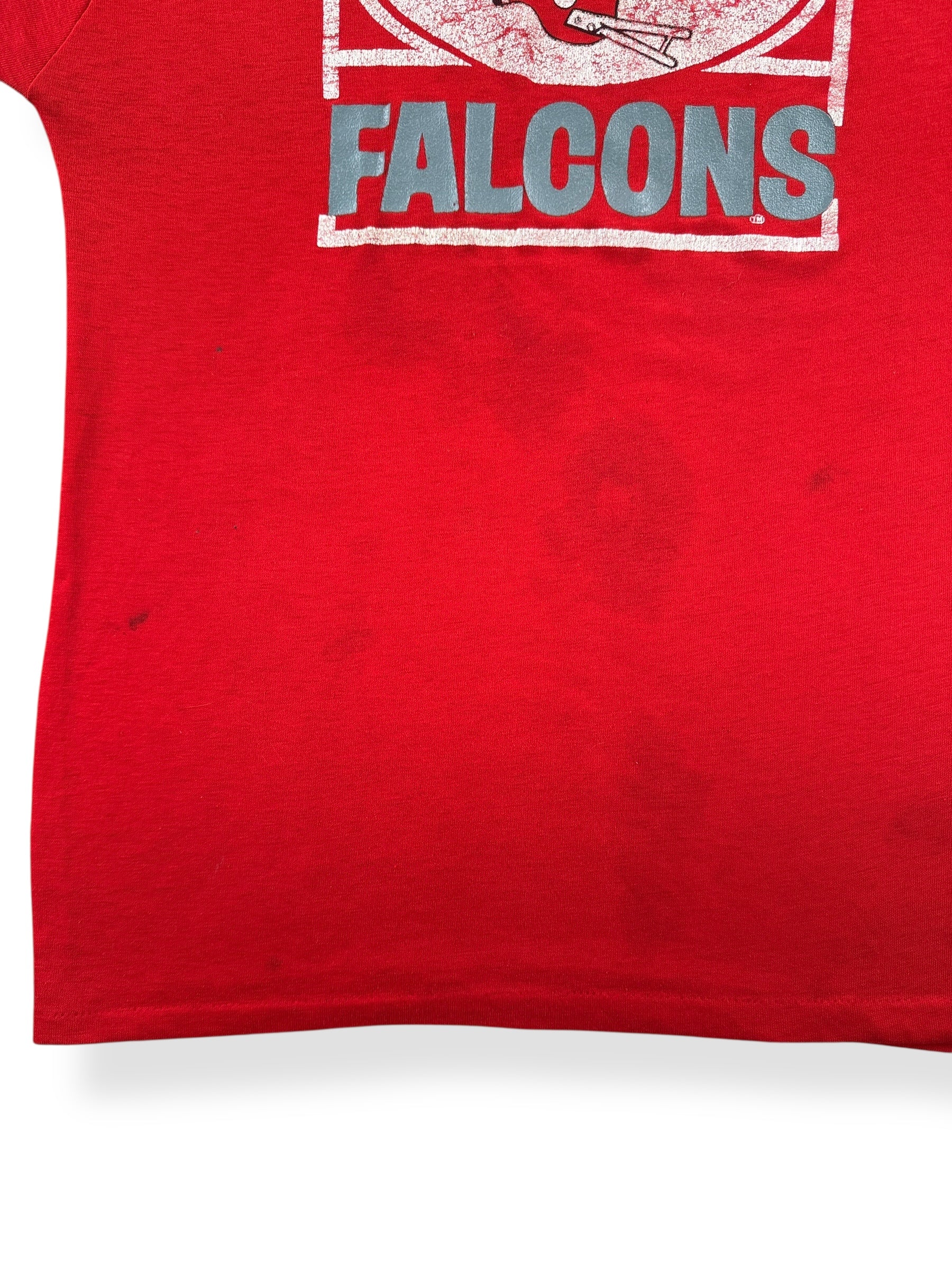 Stains on Vintage Atlanta Falcons Tee SZ L