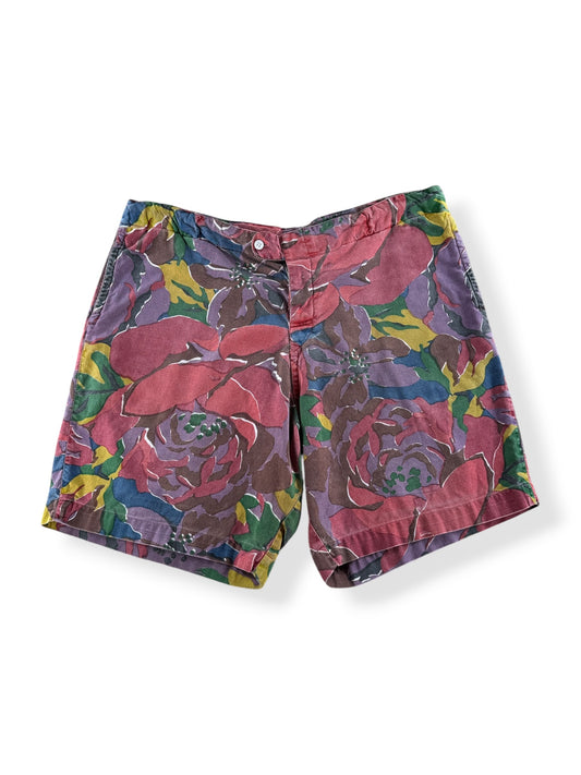 Front of Vintage 80's Swim Shorts W40
