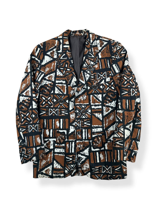 Front of Vintage Brown Sandwich Isles Jacket SZ 36