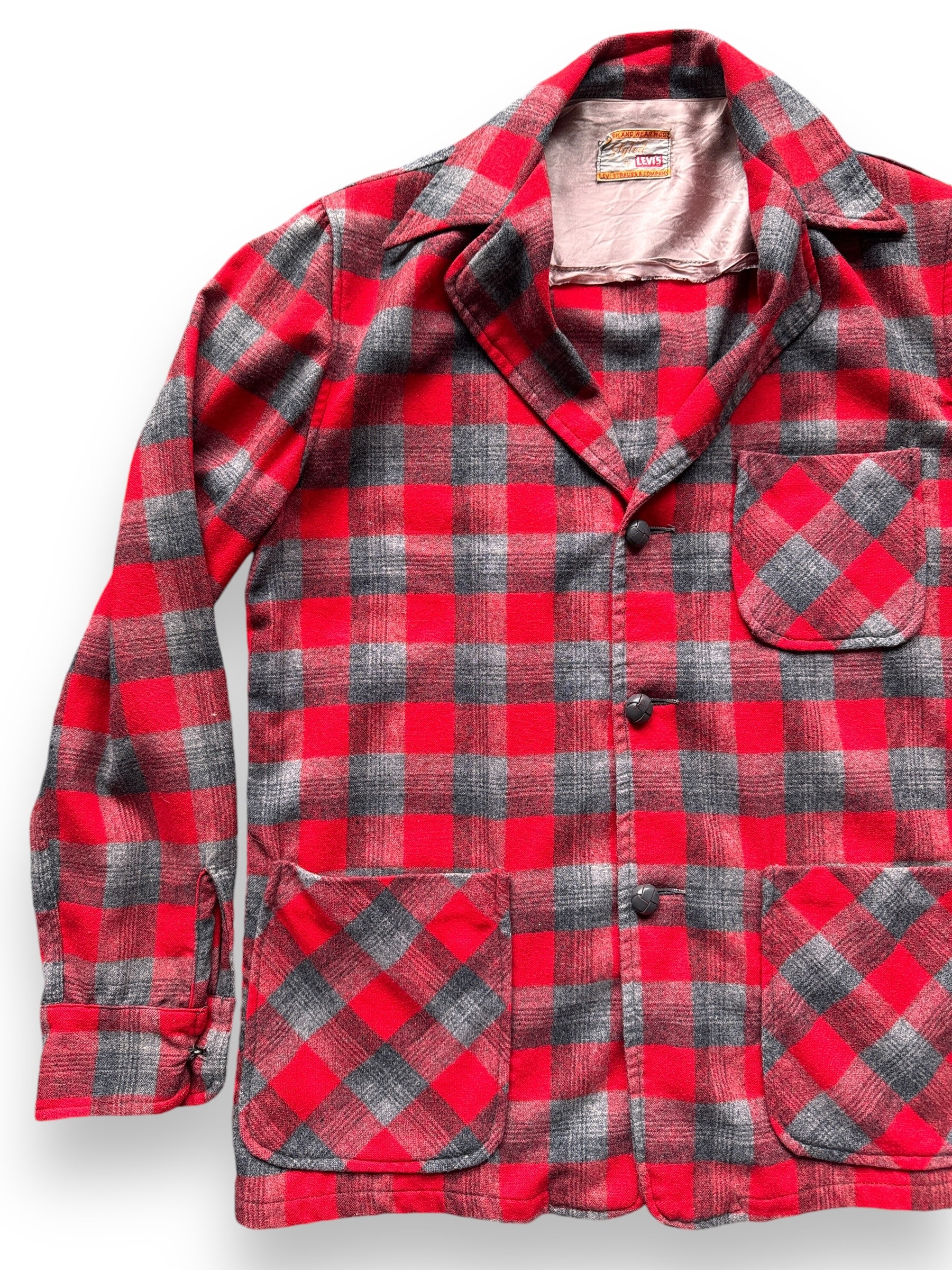 Vintage Styled by Levi’s 49er Style Wool Jacket SZ L – The Barn