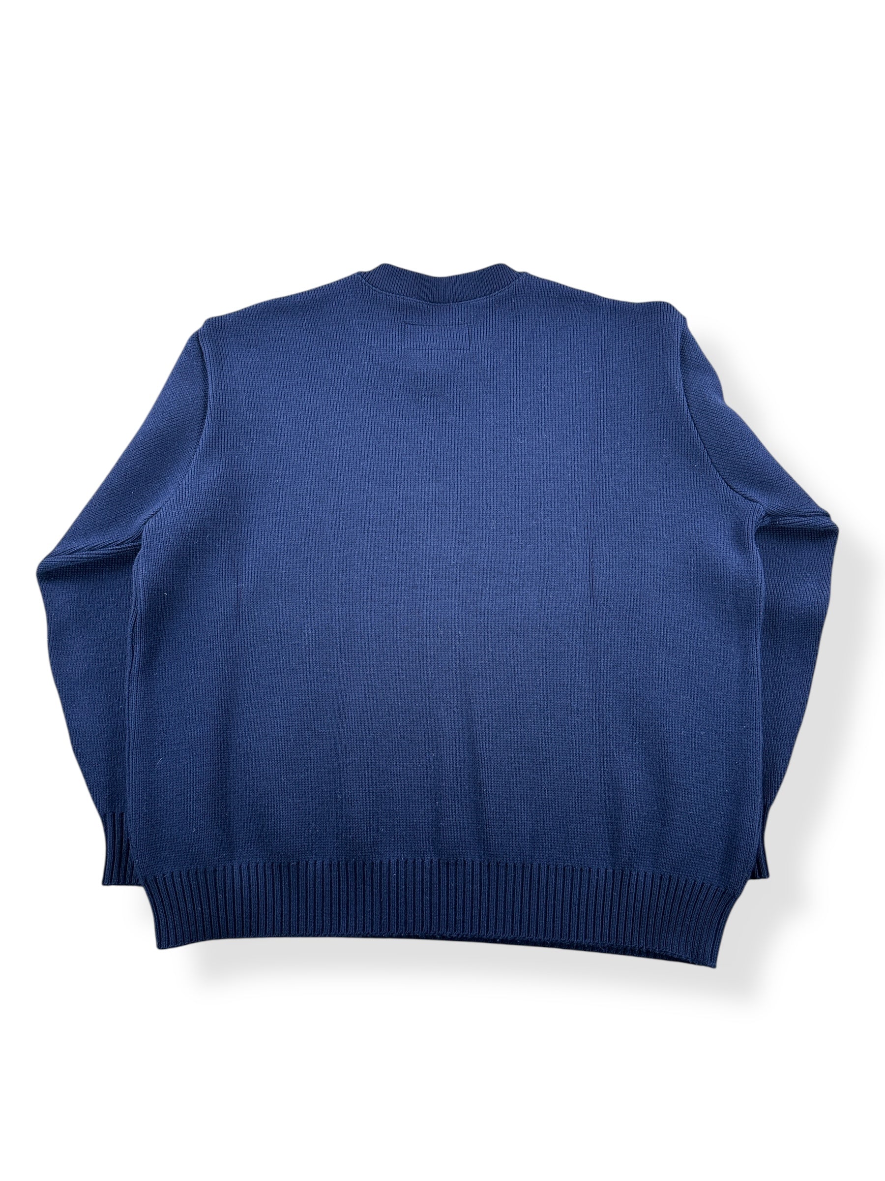 Back of Vintage Blue Filson Guide Sweater SZ XL