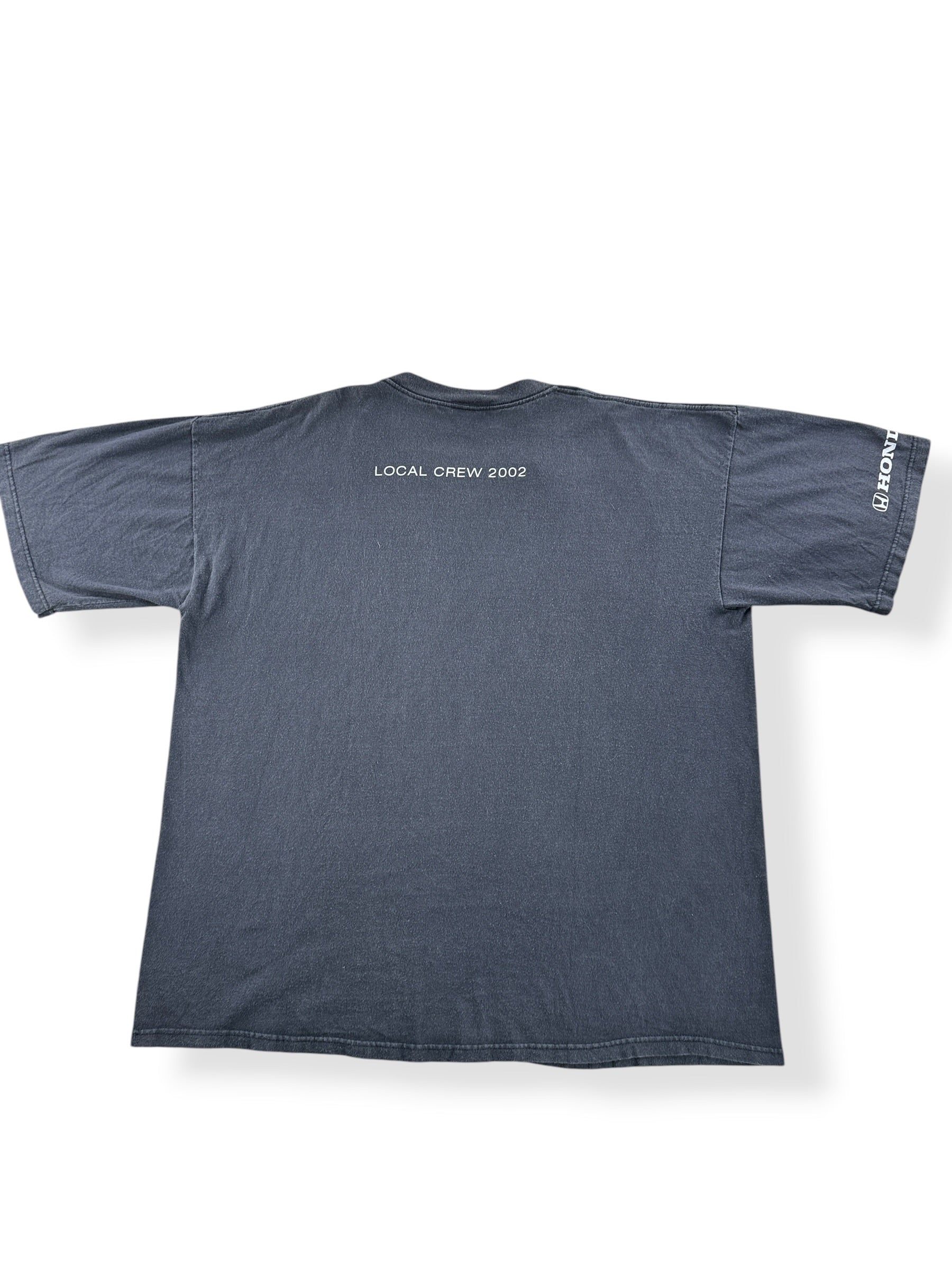 Back of Vintage Incubus 2002 Local Crew Civic Tour Tee SZ XXL