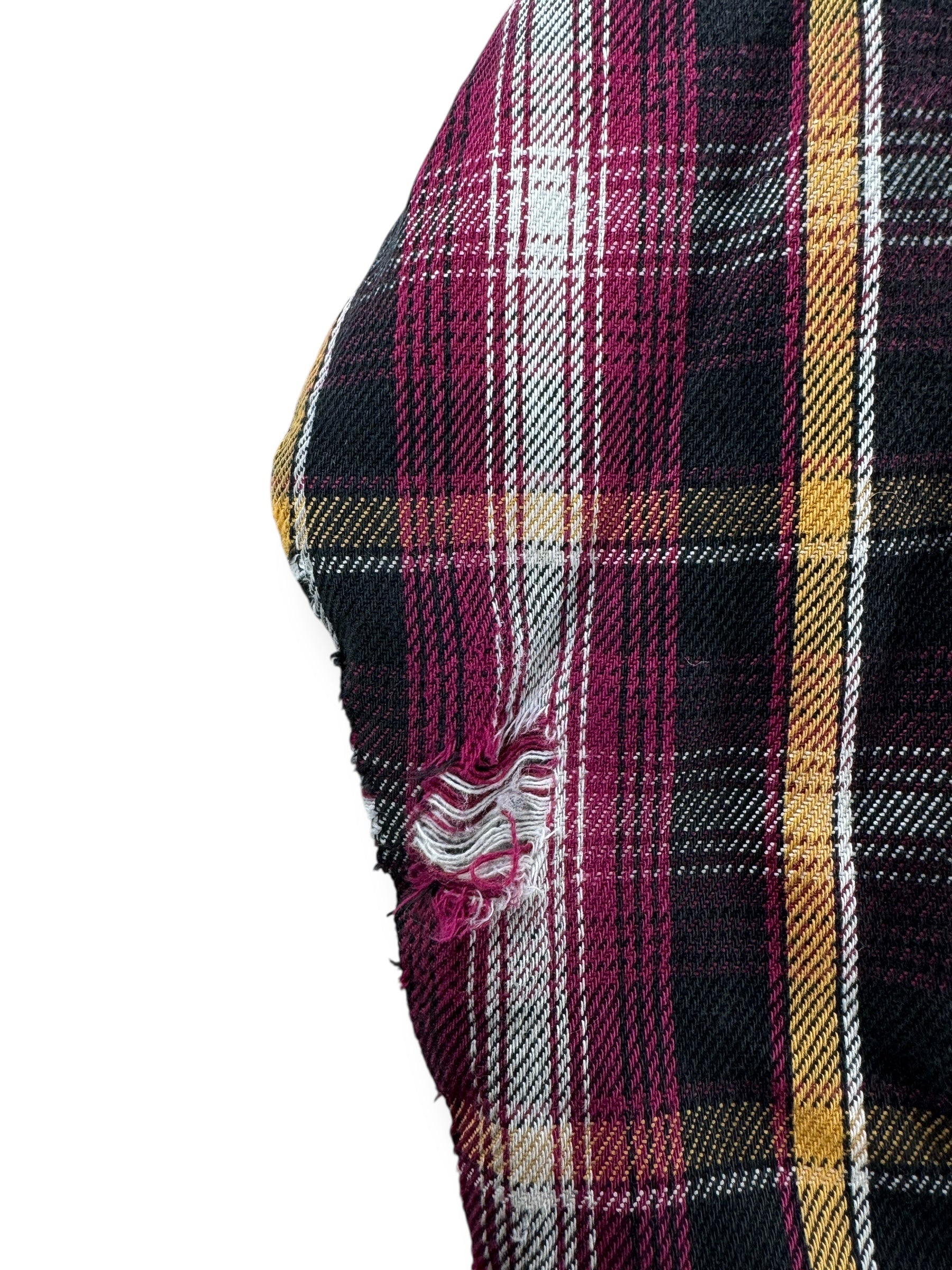 Rip on Vintage Quilted Five Brothers Flannel SZ L