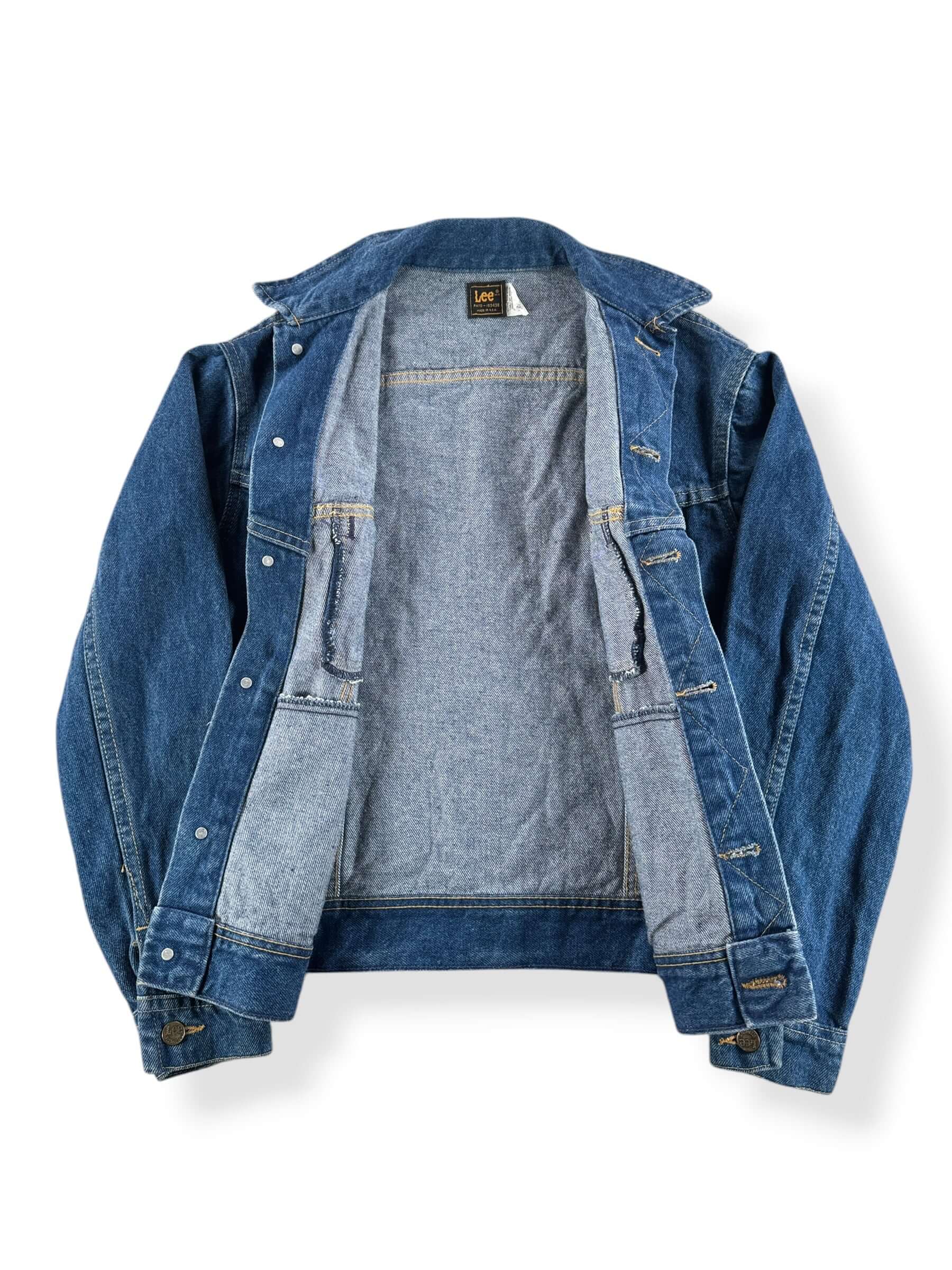 Inside of Vintage 80s Era Lee Trucker Jacket SZ S
