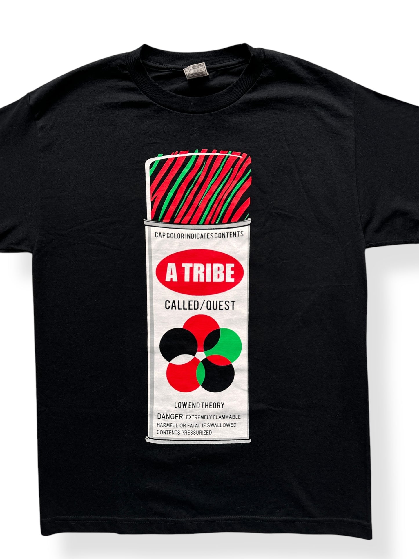 Front Close Up of 2000s Era Tribe Called Quest Tee SZ M