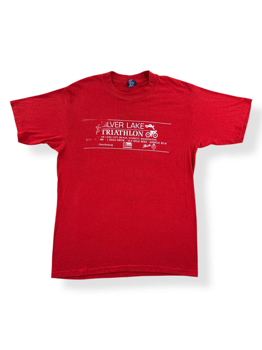 Front of Vintage Stroh's Triathalon Tee SZ M