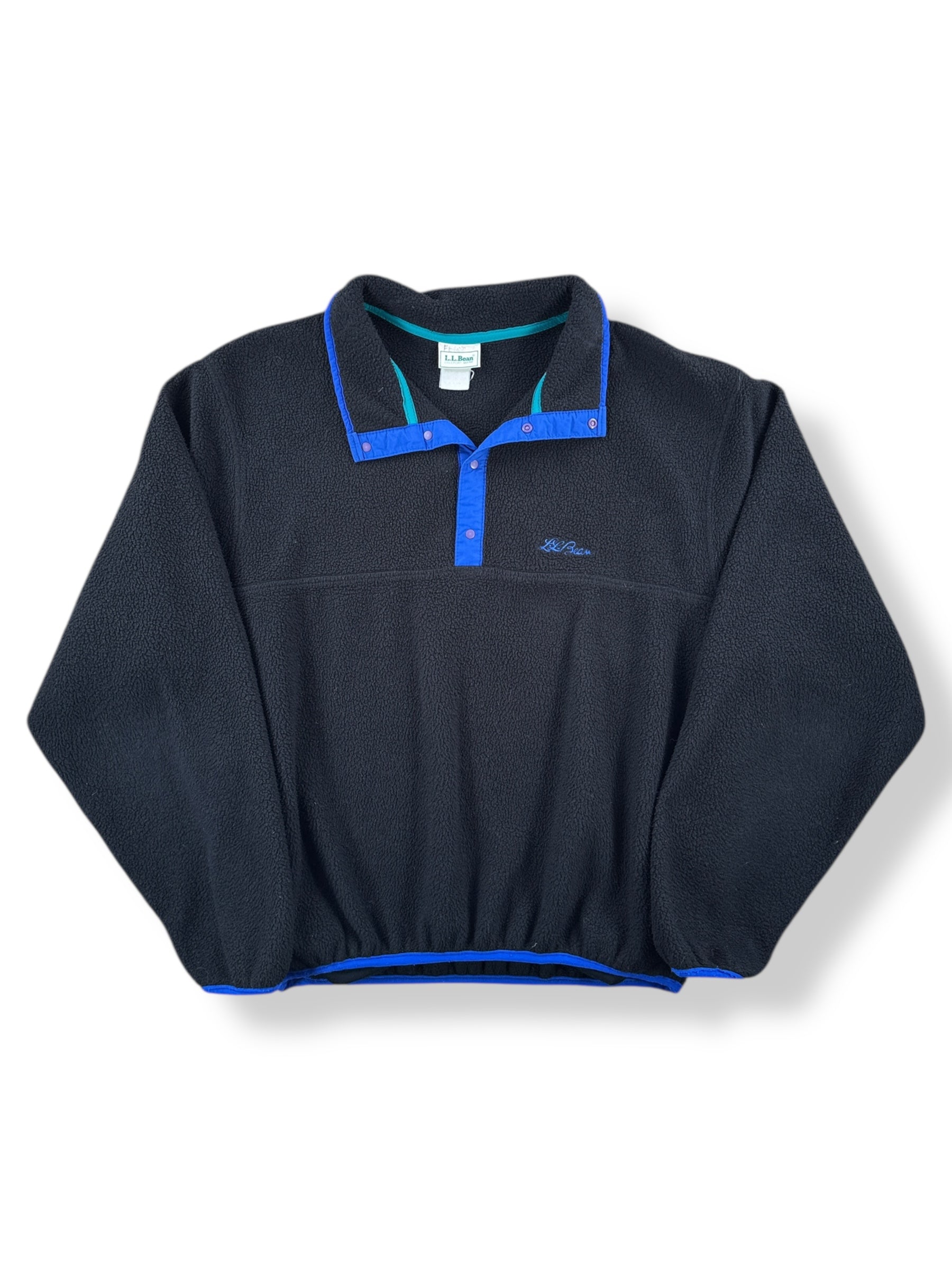 Front of Vintage L.L. Bean Fleece Jacket SZ M