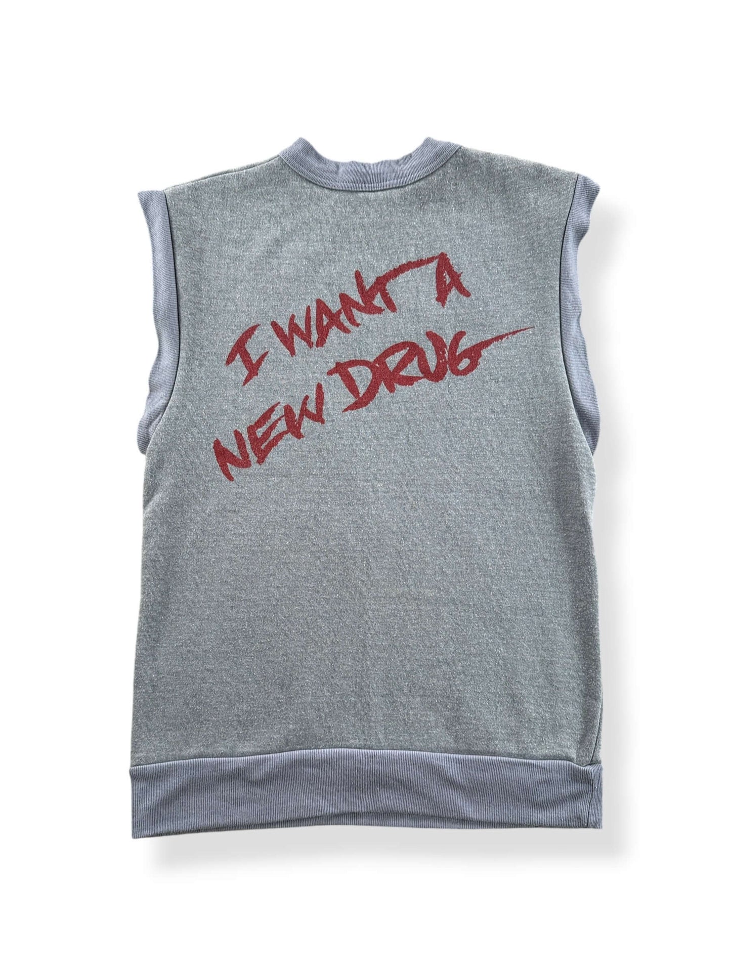 Back of Vintage Huey Lewis And The News Tank Crewneck SZ M (Fits XS)