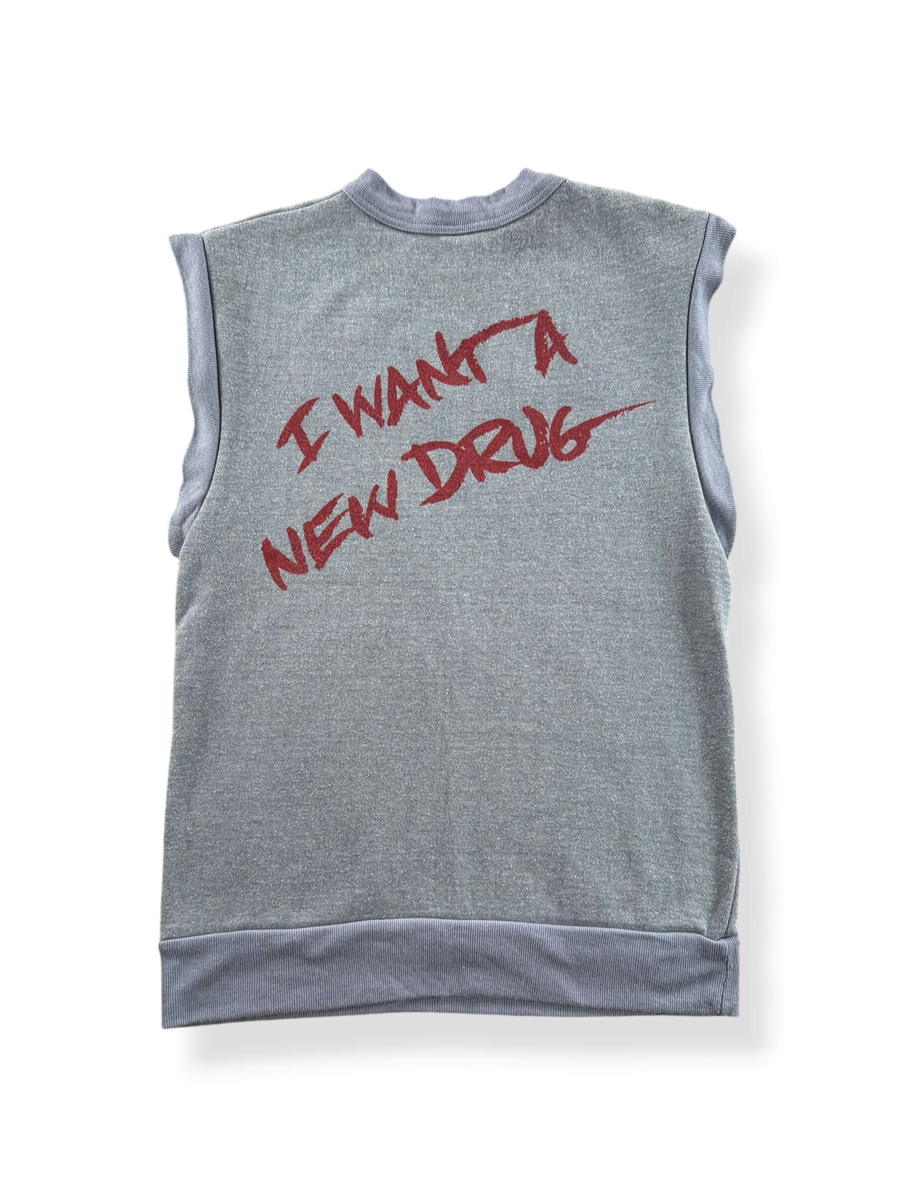 Back of Vintage Huey Lewis And The News Tank Crewneck SZ M (Fits XS)