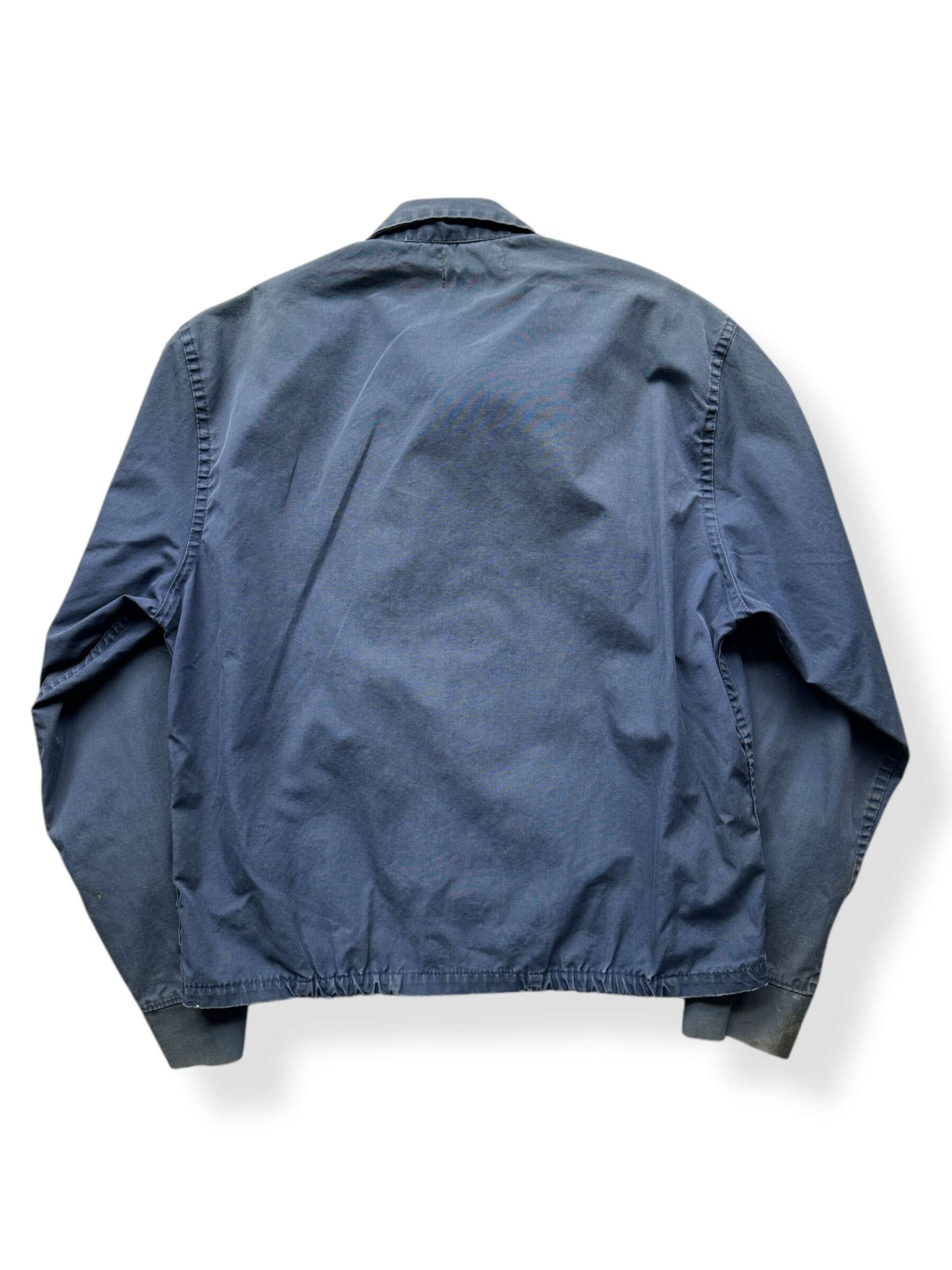 Back of Vintage Dan River 68 Trojans Jacket SZ S AS IS