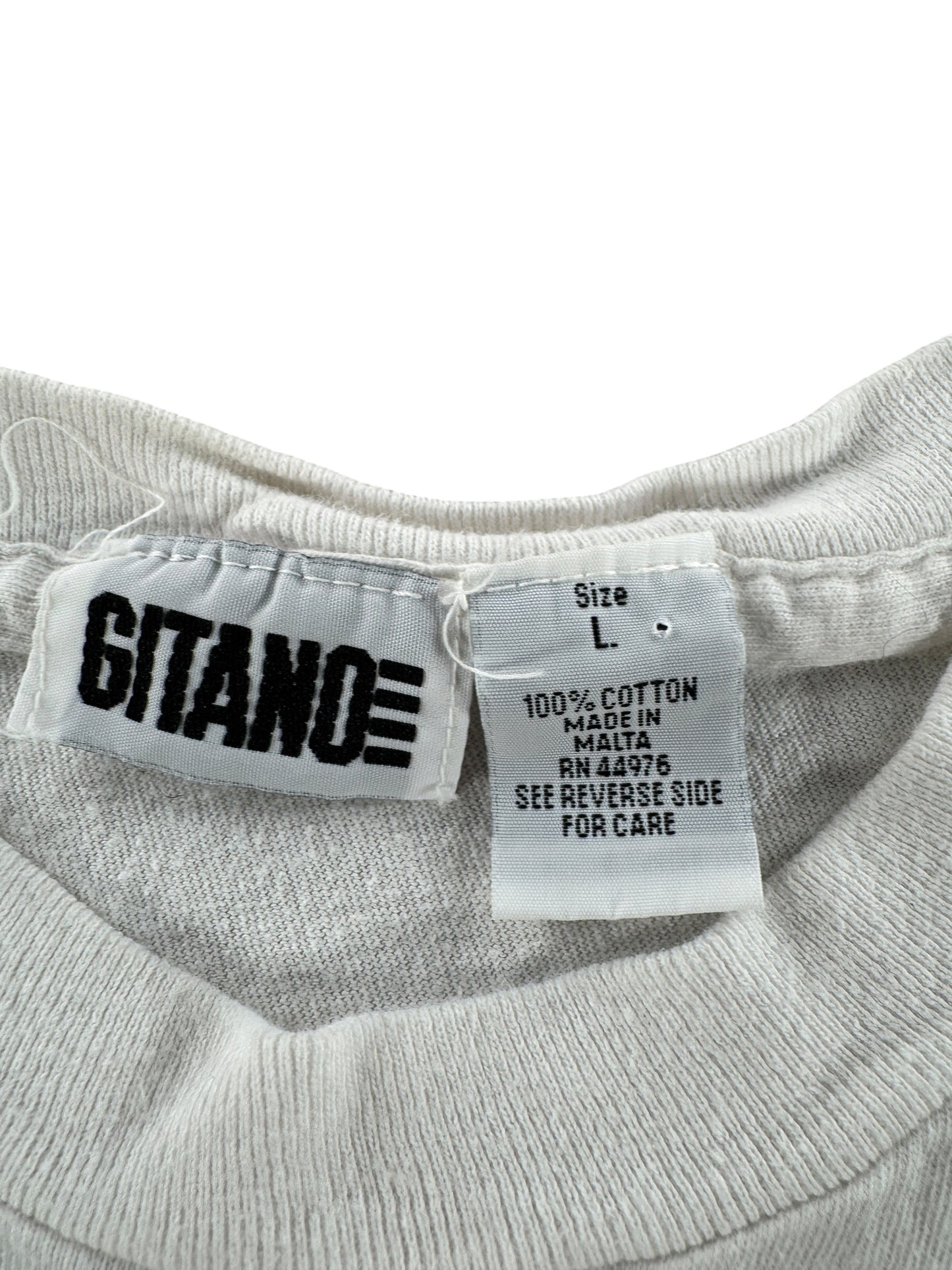 Tag on Vintage Cropped Clown Tee SZ L