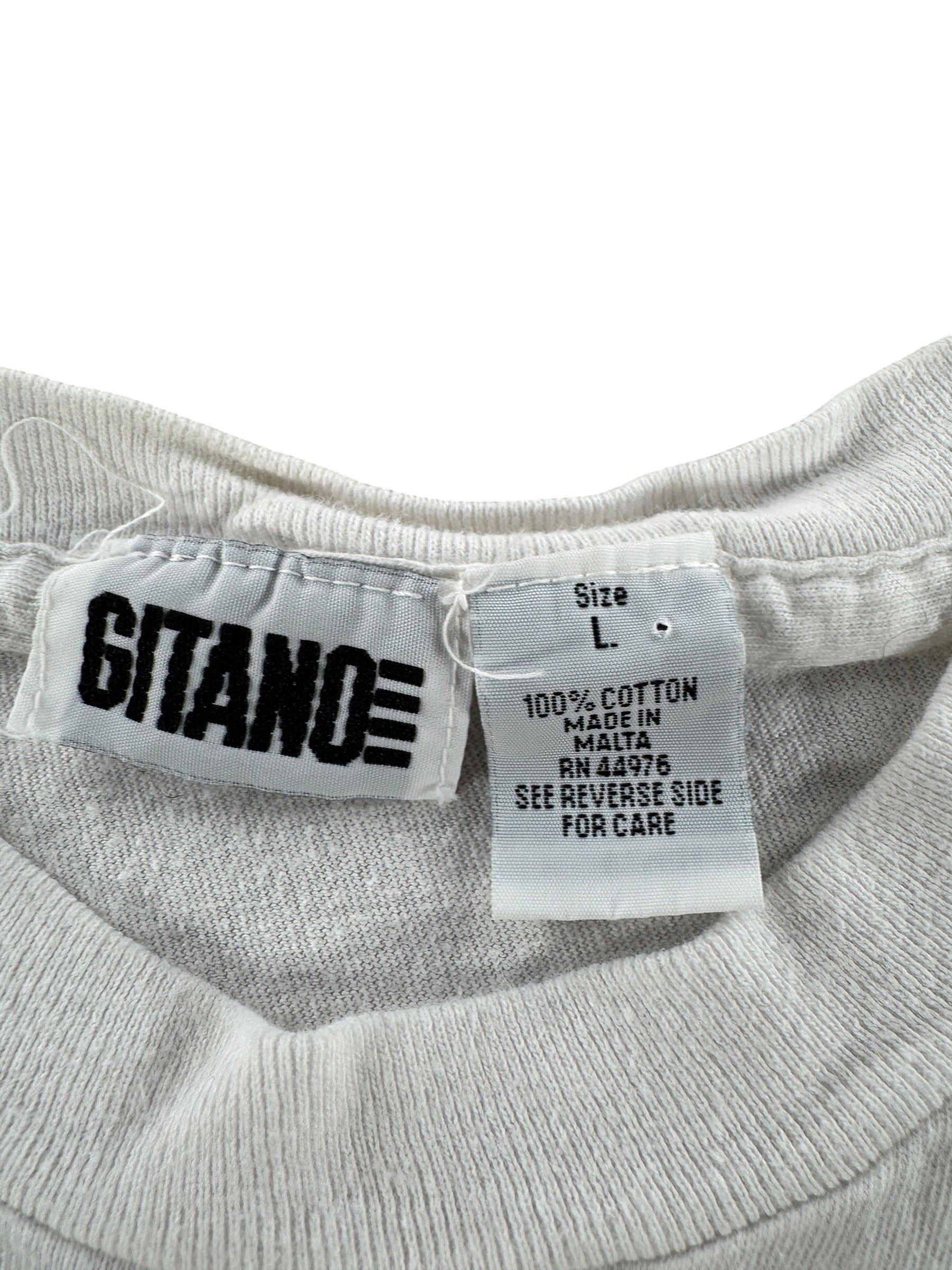 Tag on Vintage Cropped Clown Tee SZ L