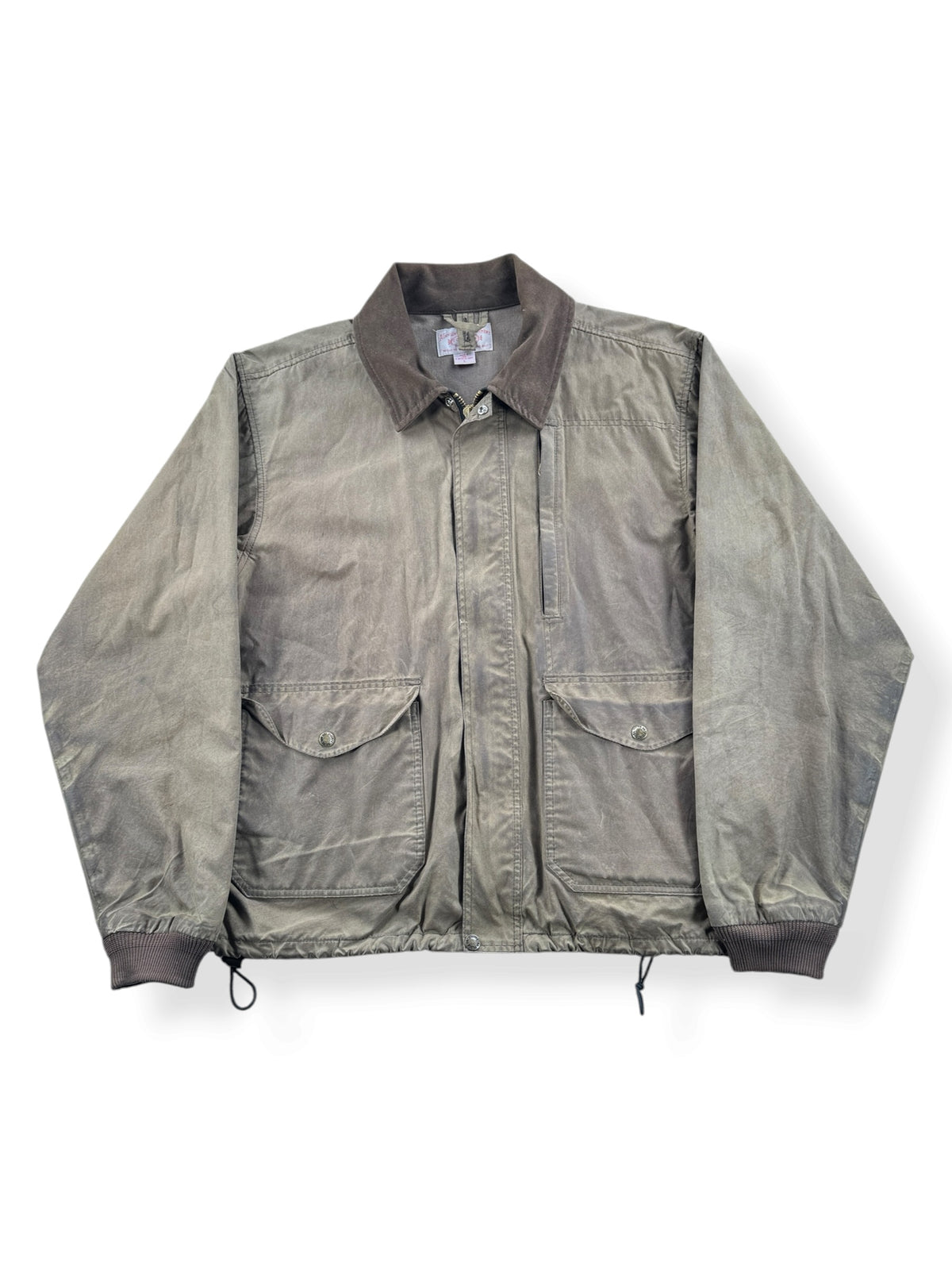 Front of Filson 2000s Era Tin Cloth 1493N Jacket SZ L