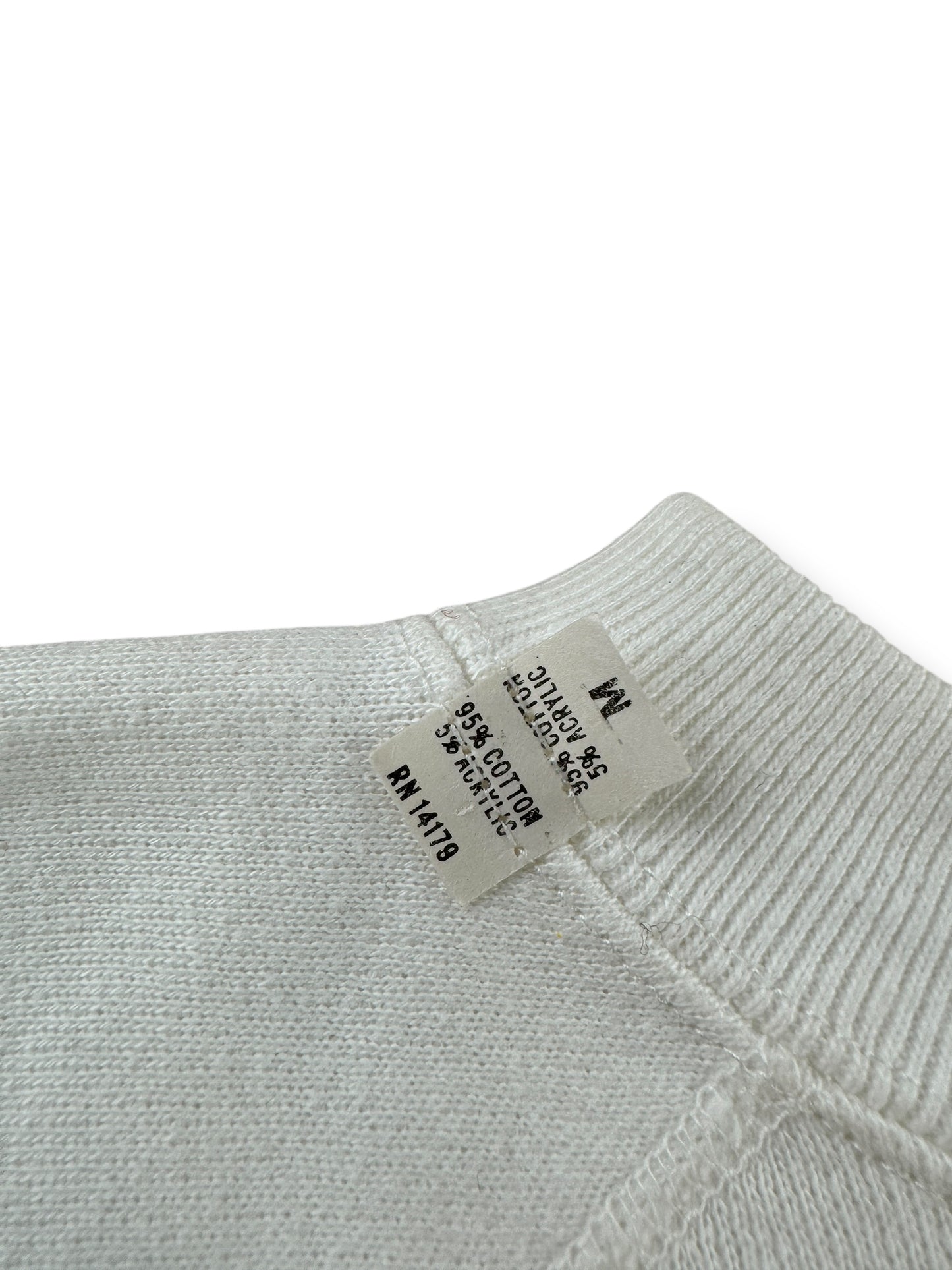 NOS Tag on Vintage NOS 1971 Seattle Sailing Convention Crewneck SZ S