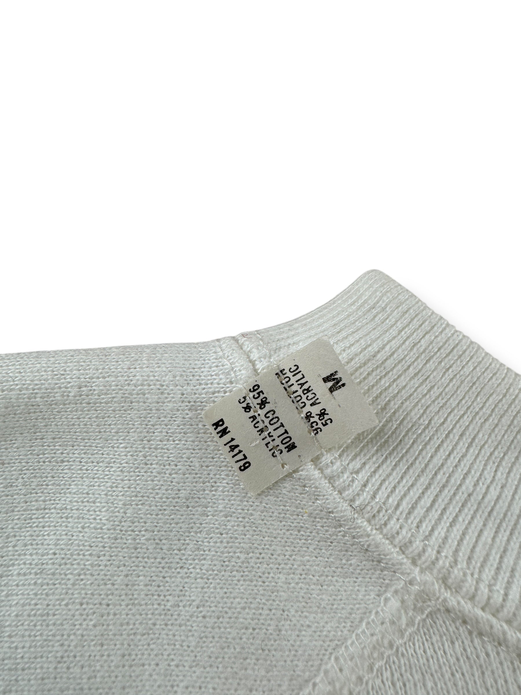 NOS Tag on Vintage NOS 1971 Seattle Sailing Convention Crewneck SZ S