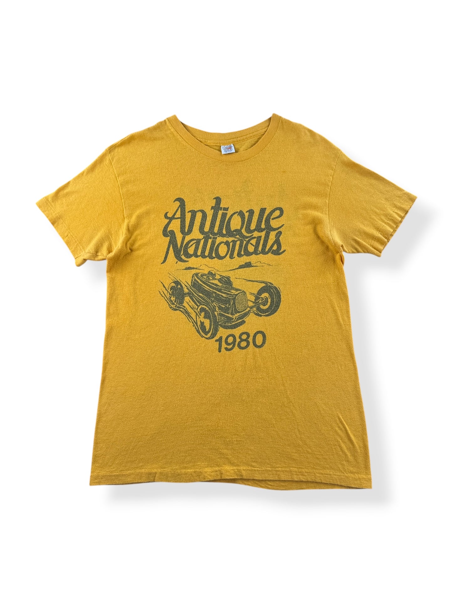 Front of Vintage 1980 Racing Tee SZ M (Fits S)