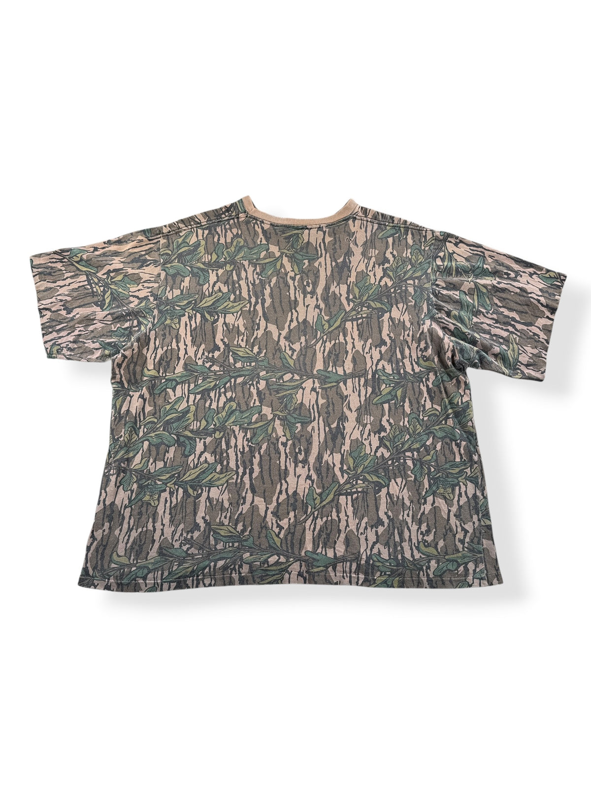 Back of Vintage 90s Camo Tee SZ XXL