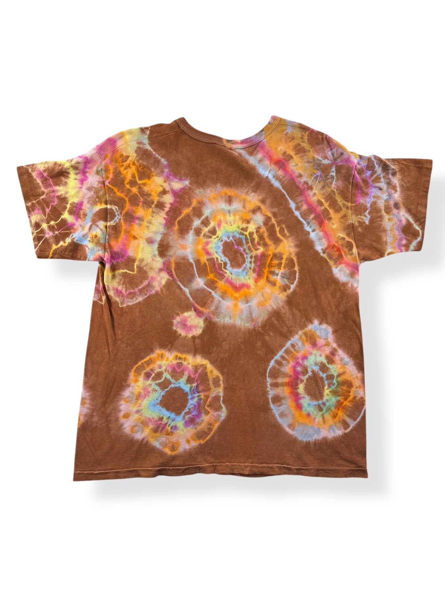 Back of Vintage 60s/70s Tie Dye Tee SZ XL (Fits L)