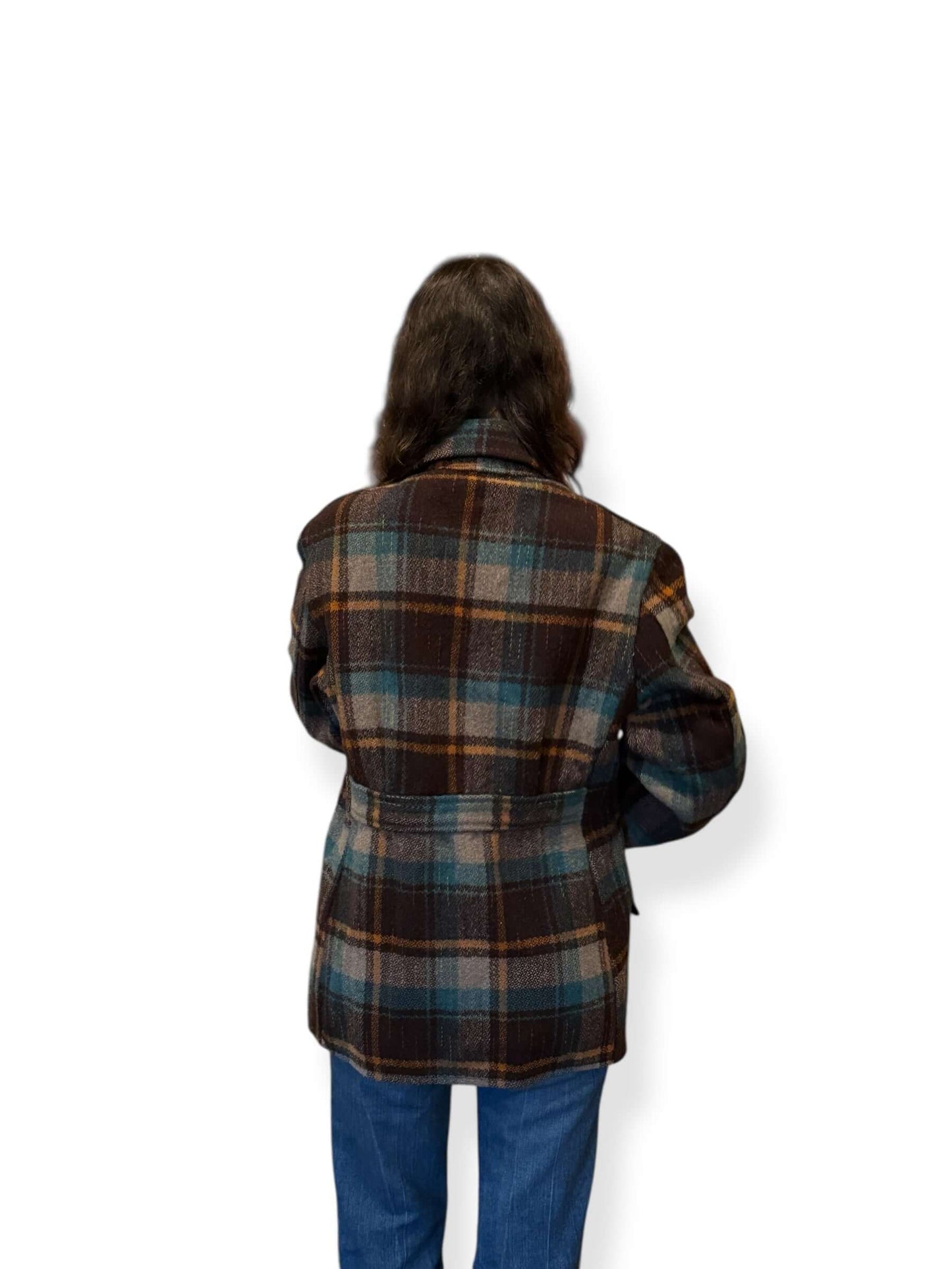 Back of Vintage 40s North Country Jacket SZ M