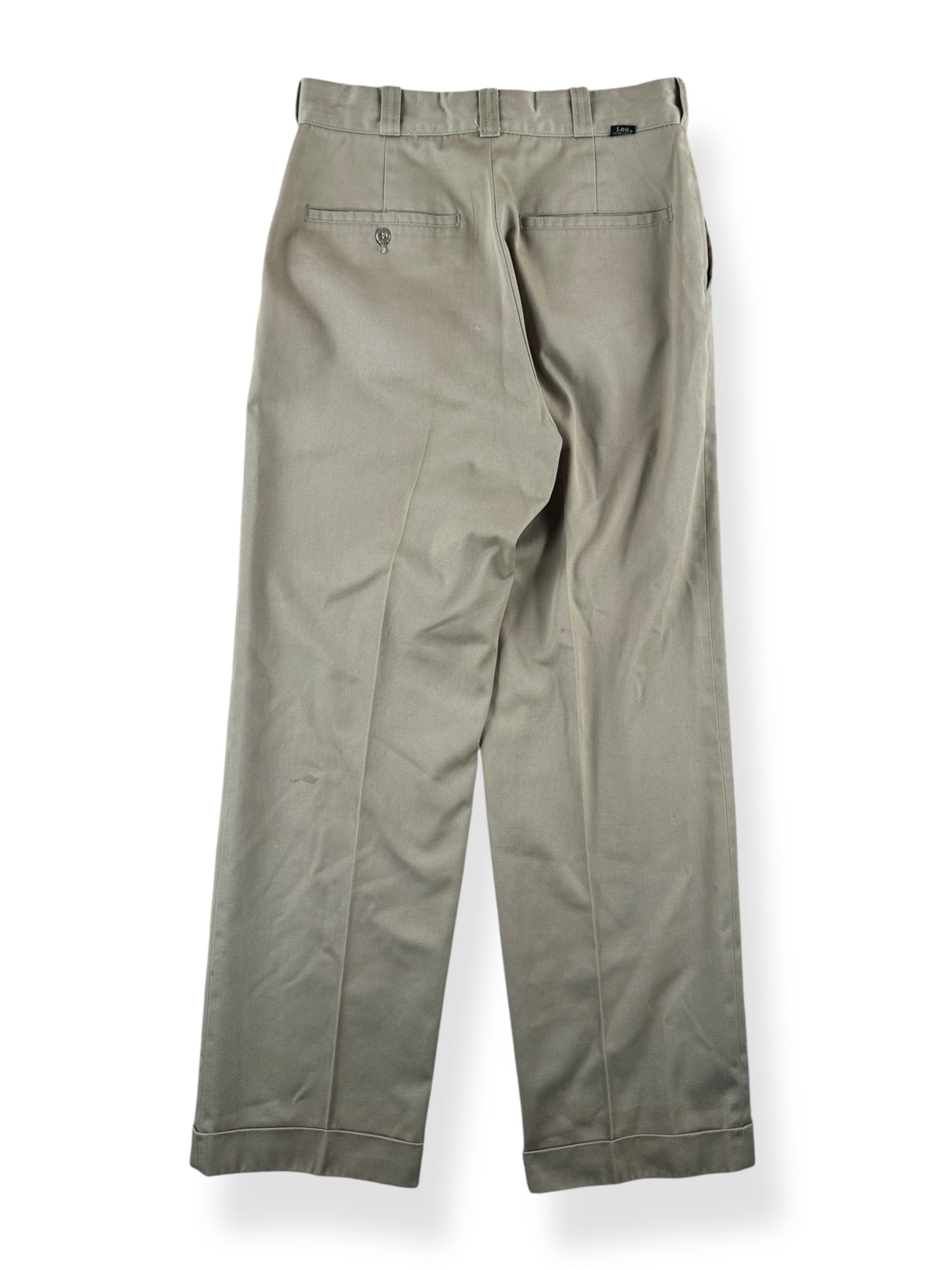 Back of Vintage Lee Chetopa Twill Trousers W29