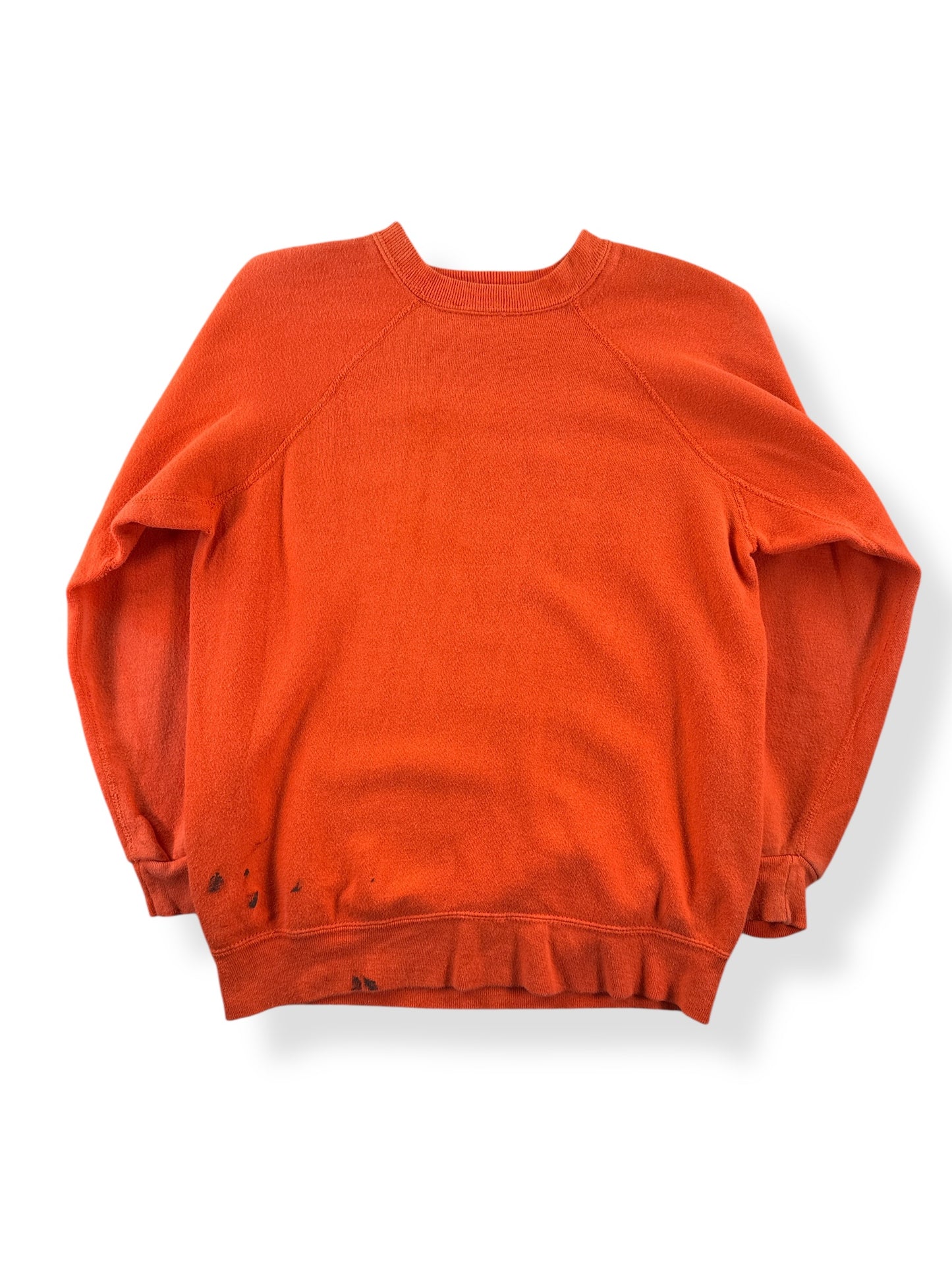 Back of Vintage Flocked Illinois Crewneck SZ S