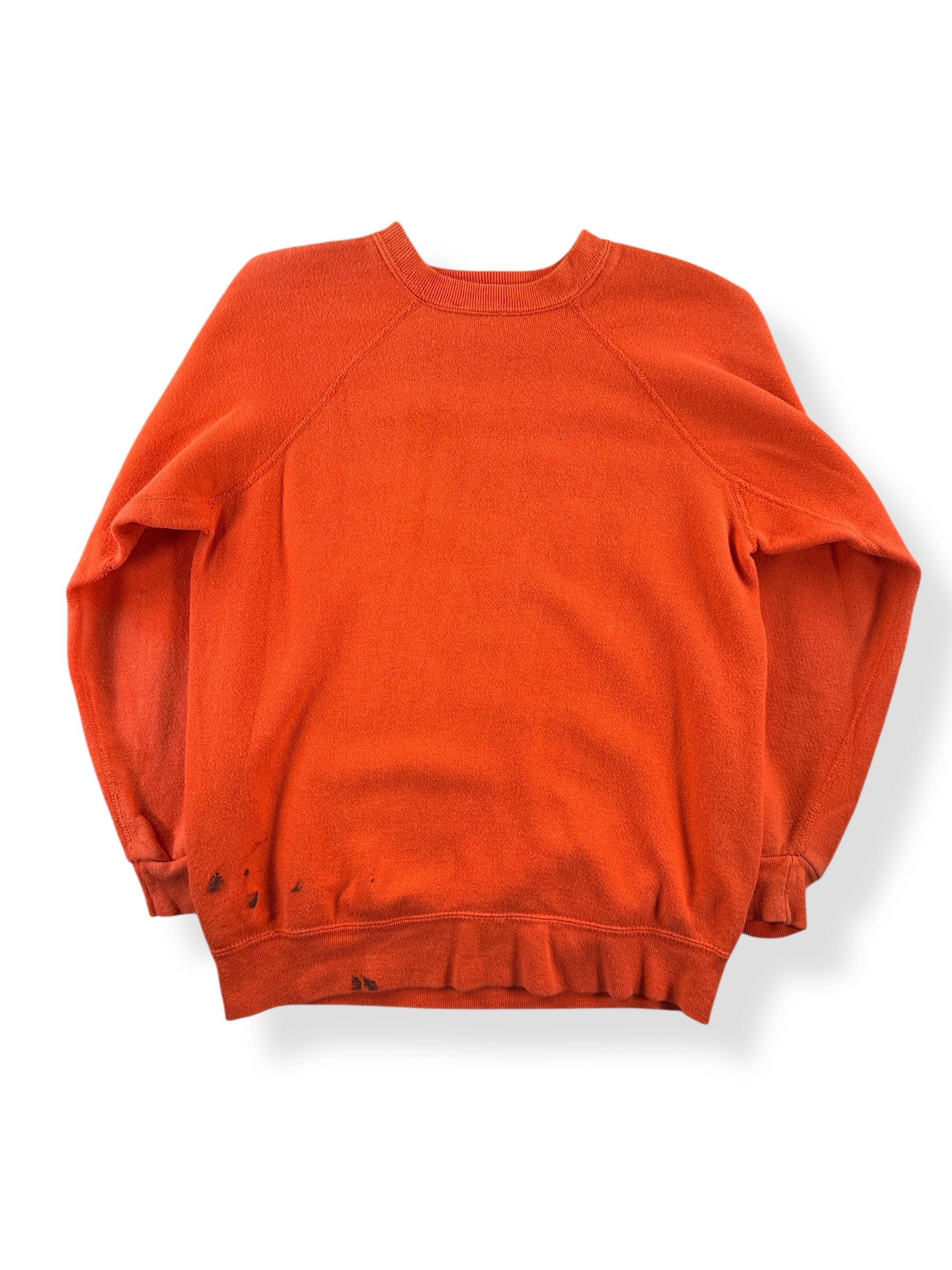 Back of Vintage Flocked Illinois Crewneck SZ S