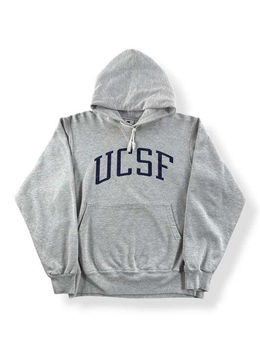 Front of Vintage Champion UCSF Hoodie SZ M
