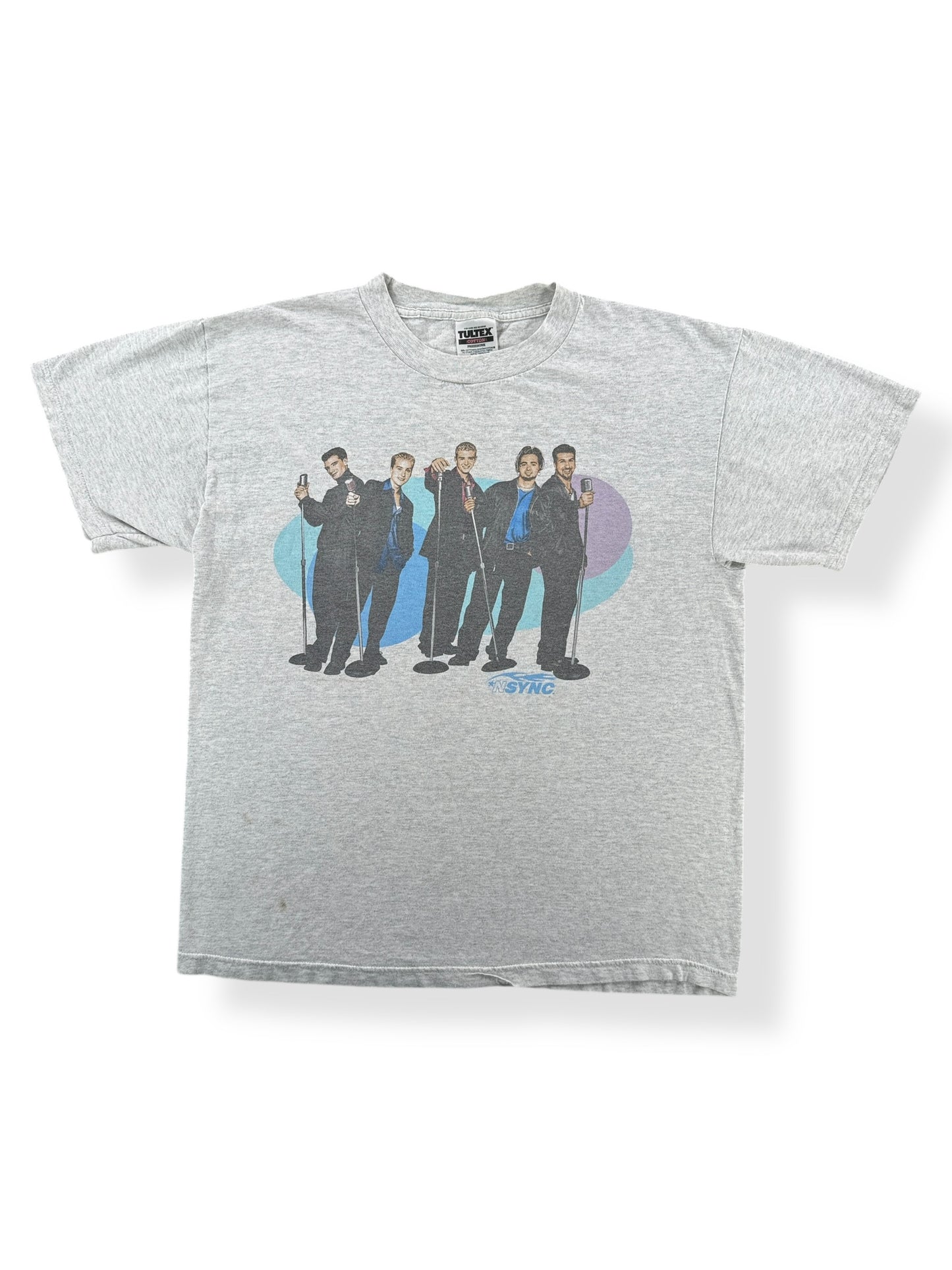 Front of Vintage Late 90s NSYNC Tee SZ L