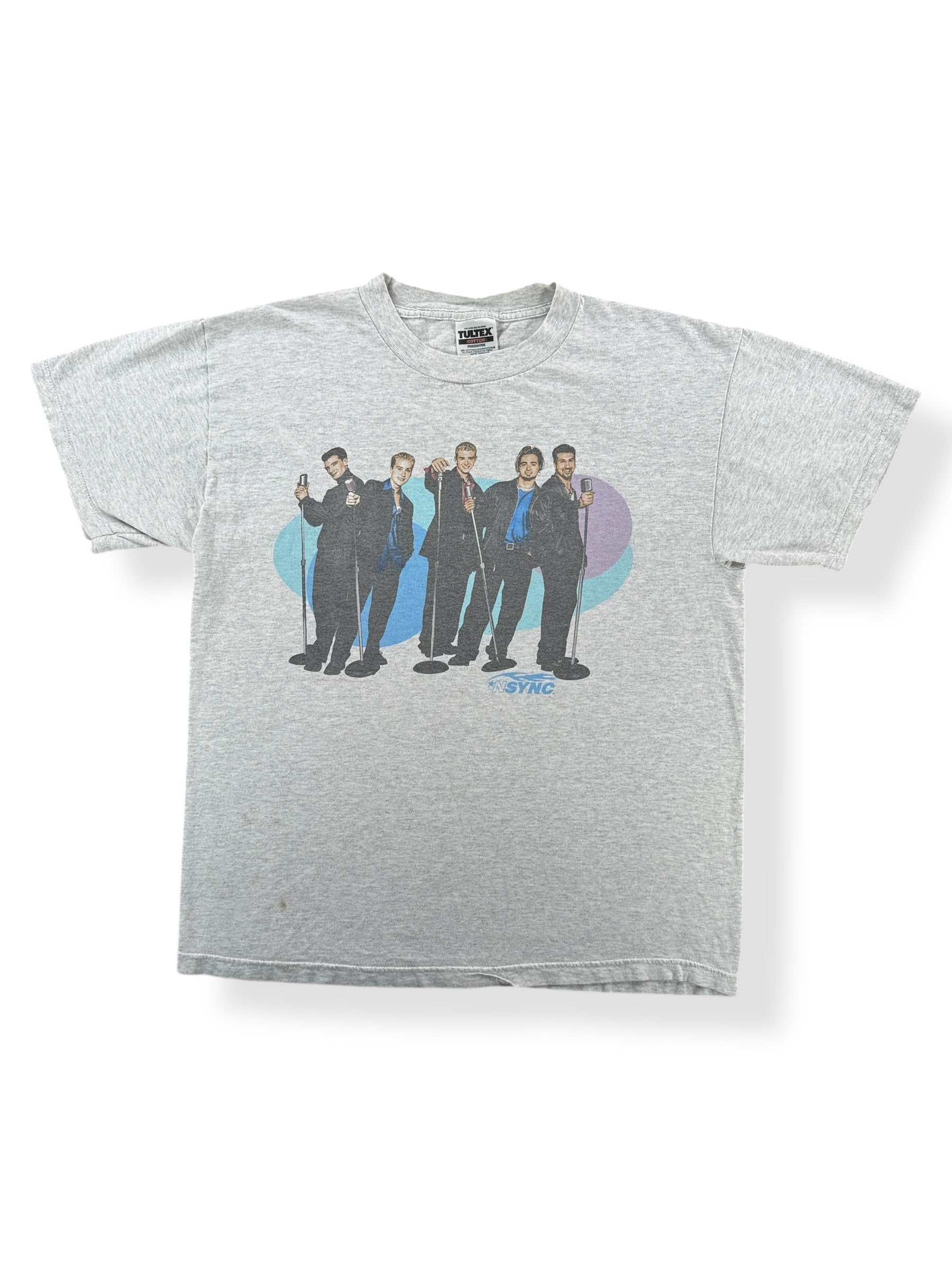 Front of Vintage Late 90s NSYNC Tee SZ L