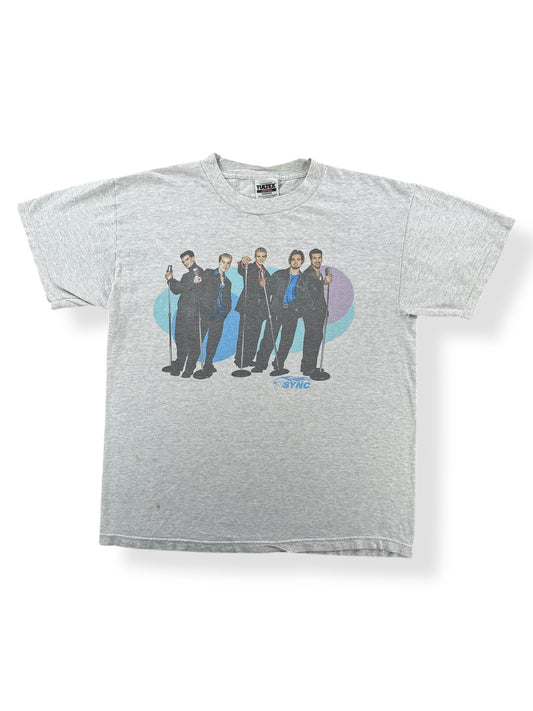 Front of Vintage Late 90s NSYNC Tee SZ L