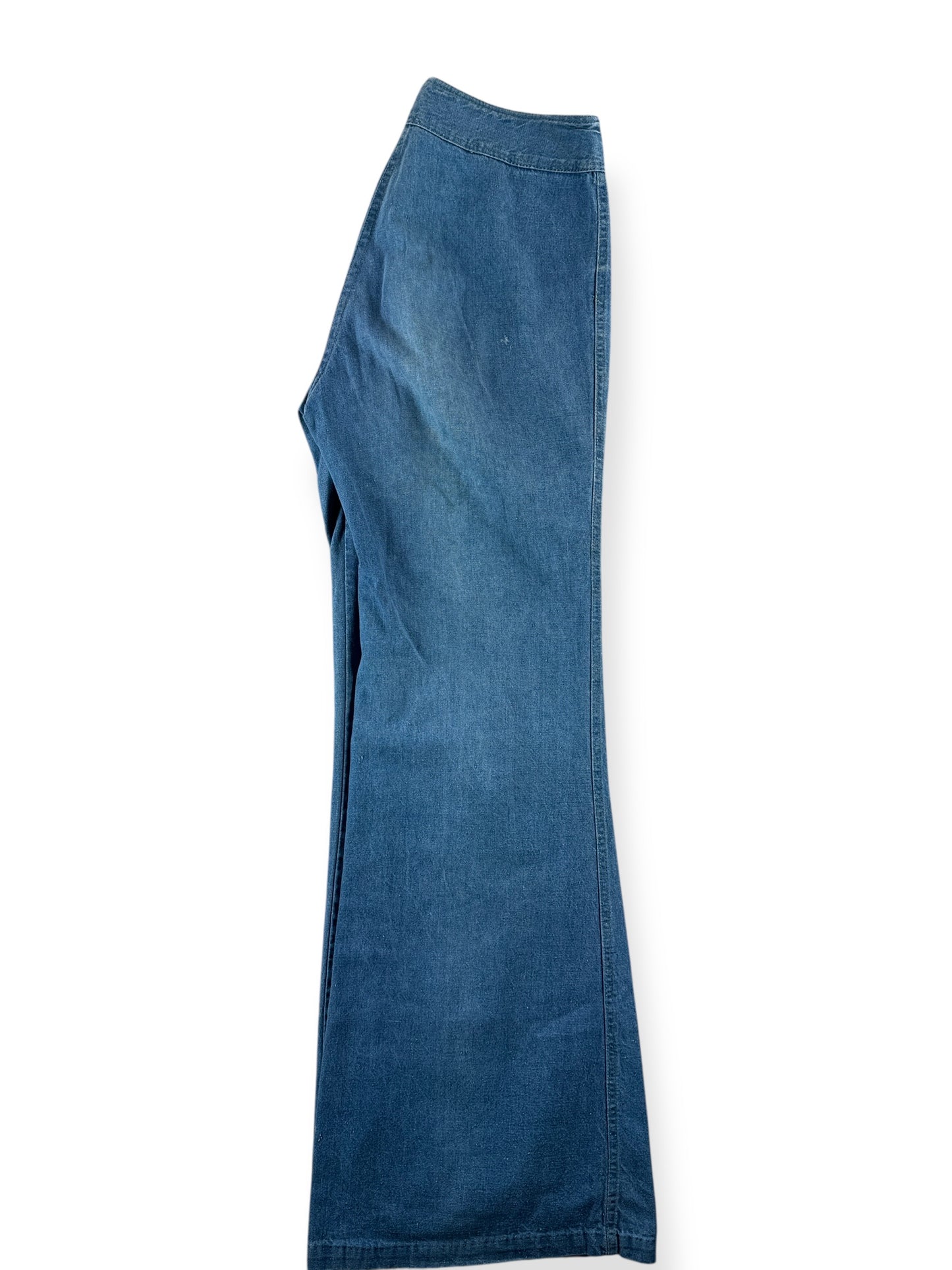Unfolded Vintage Turtle Bax Denim Flares W29