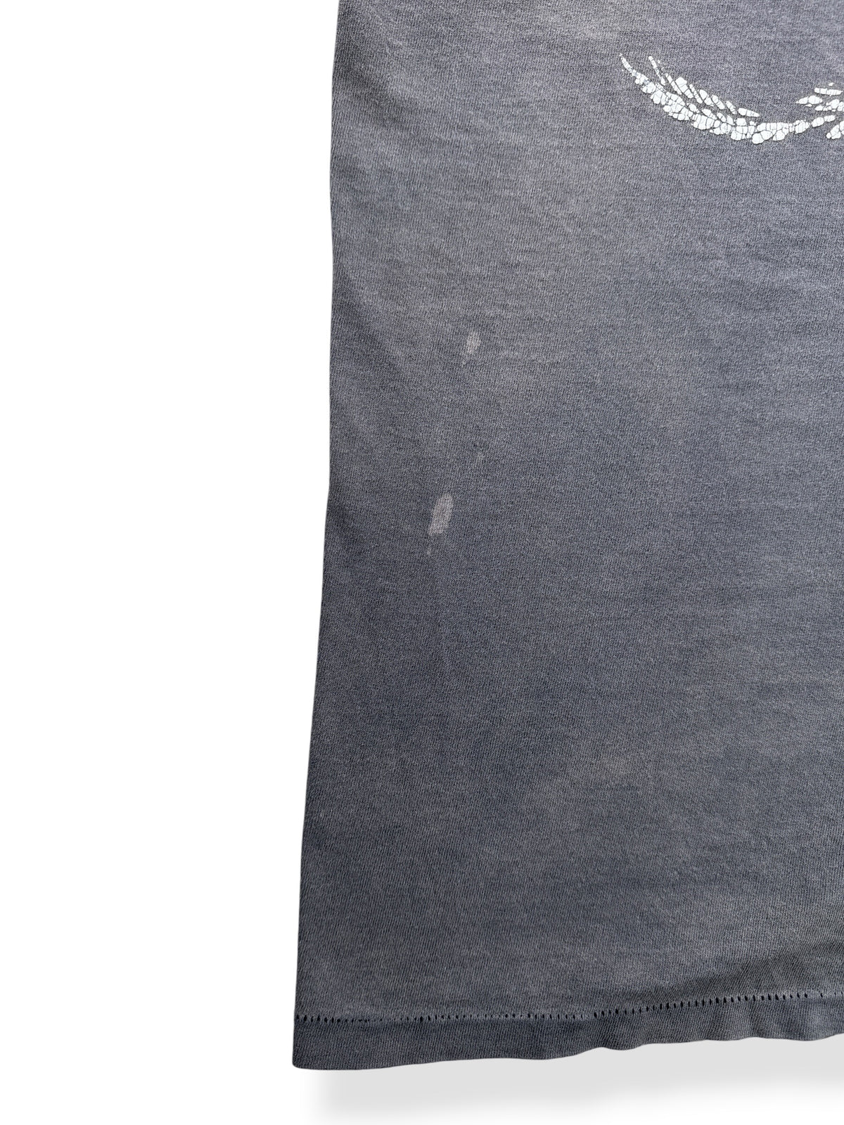 Bleach stains on back of Vintage Smoked Out Winston Pocket Tee SZ XL