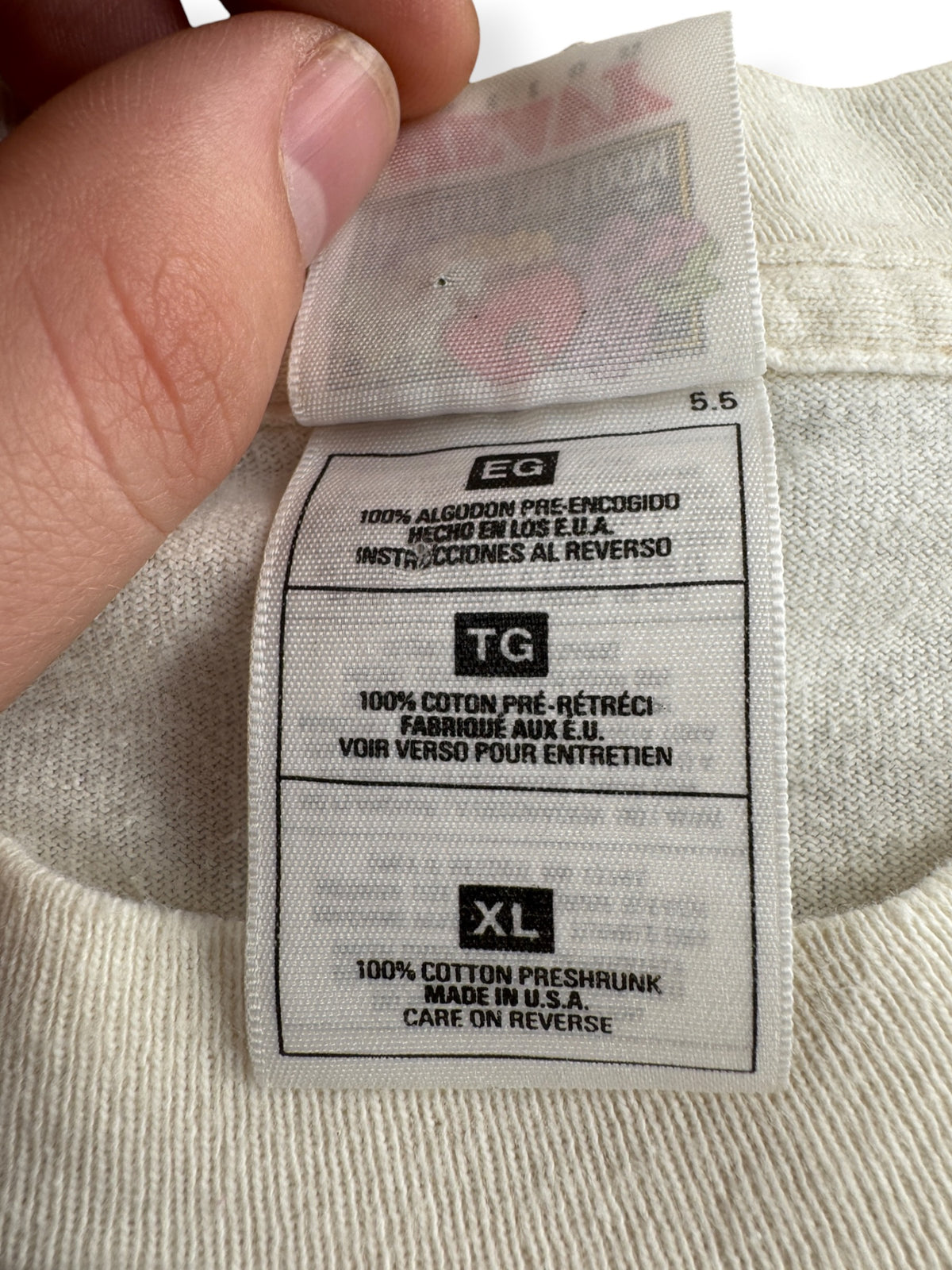 Tag on Vintage 7 Year Bitch Hempfest Tee SZ XL