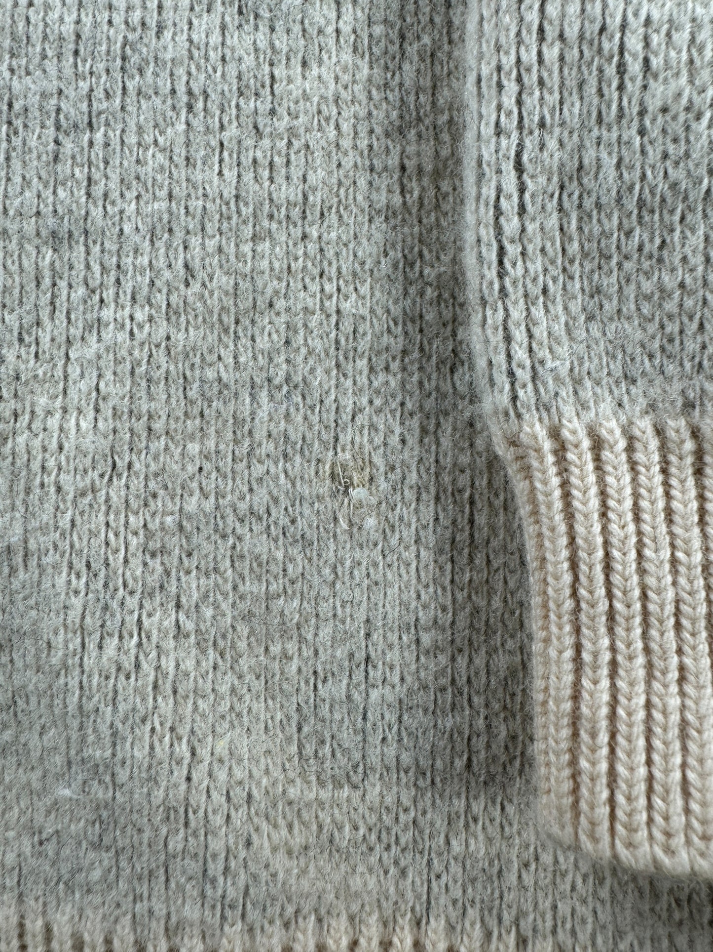 Repair on Vintage Pendleton Shawl Collar Wool Sweater SZ S