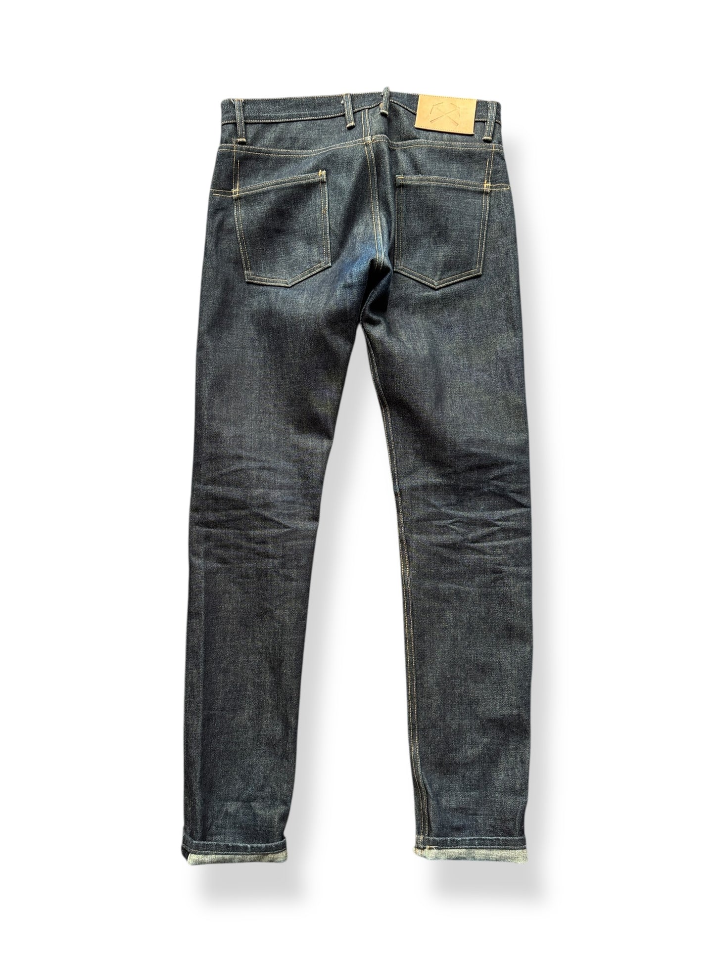 Back of 3sixteen 17oz Skinny Japanese Selvedge W34