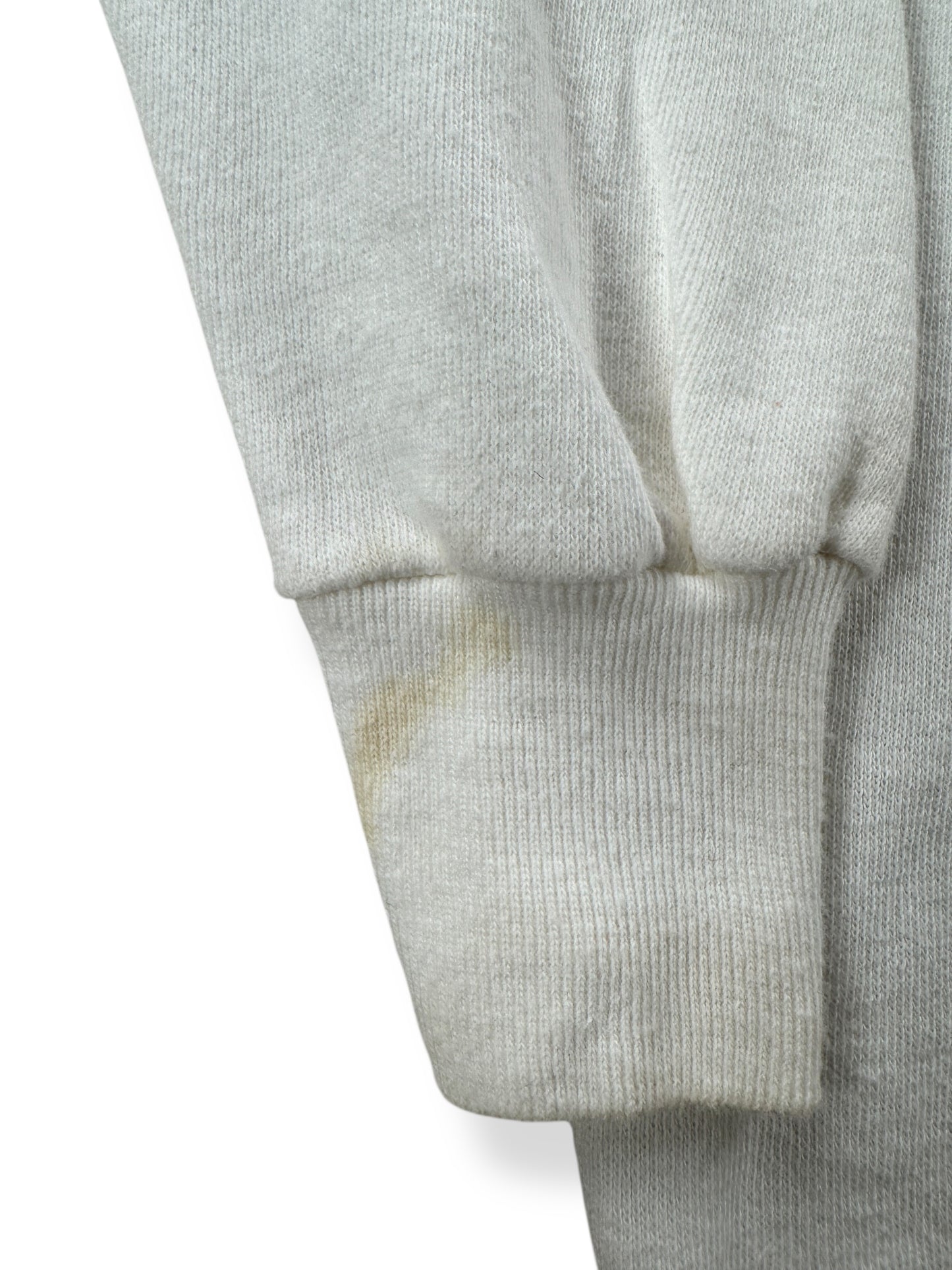 Stain on Vintage Crew Gusseted Crewneck SZ S