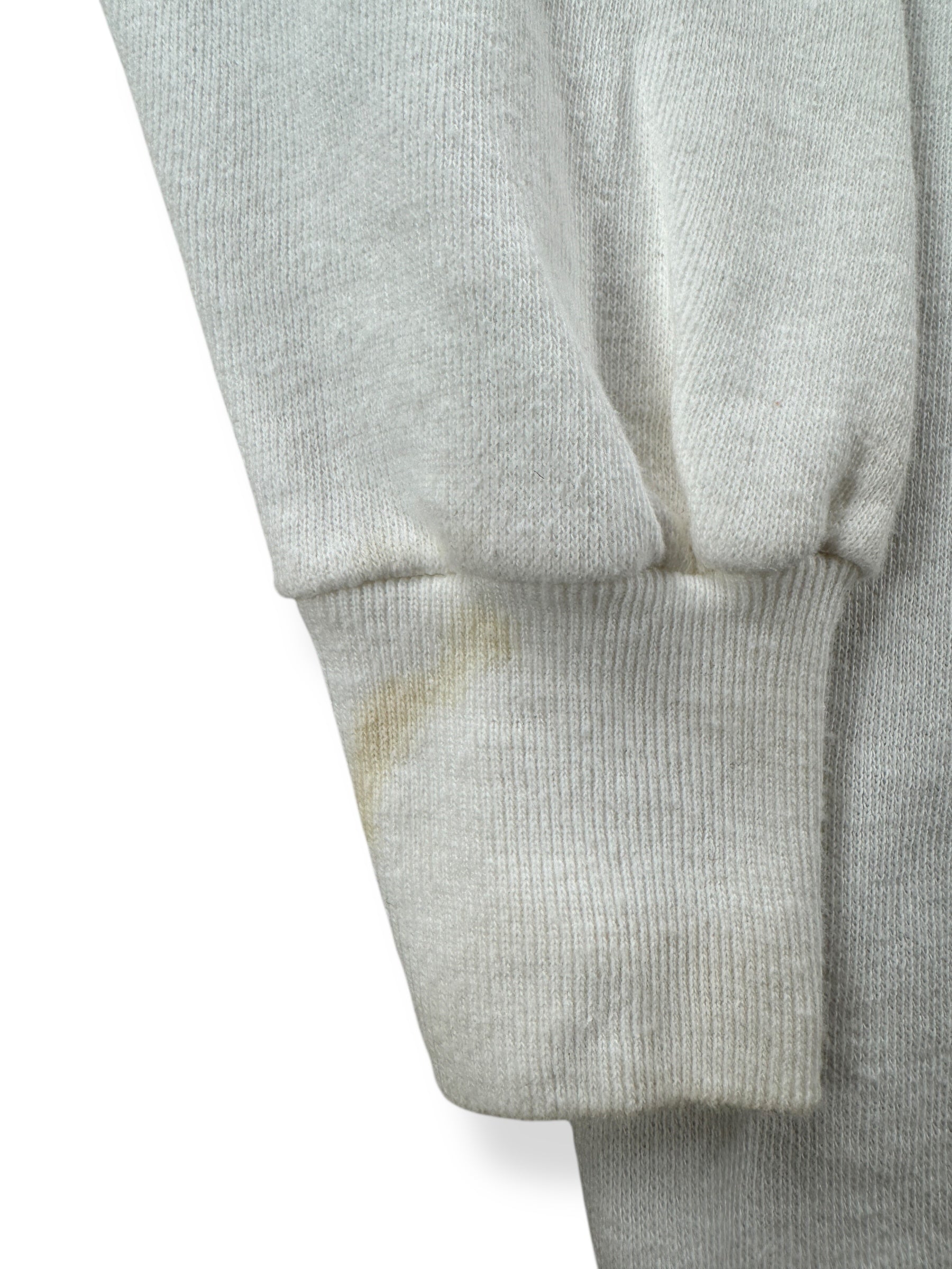 Stain on Vintage Crew Gusseted Crewneck SZ S