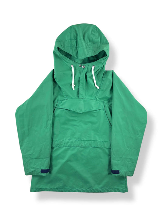 Front of Vintage REI Green Pullover Anorak SZ XXS