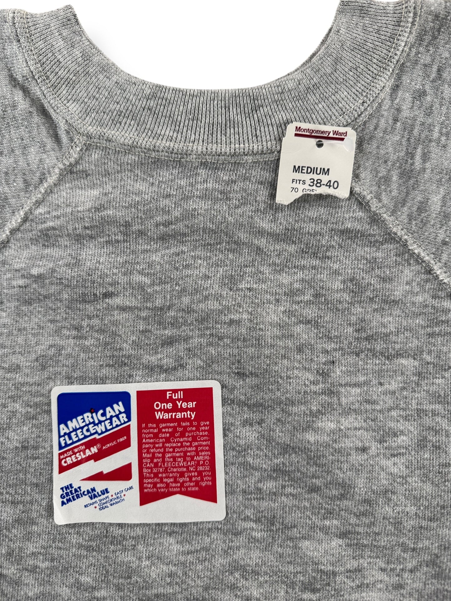 NOS Tags on Vintage NOS Sports Scene Crewneck SZ M (Fits S)