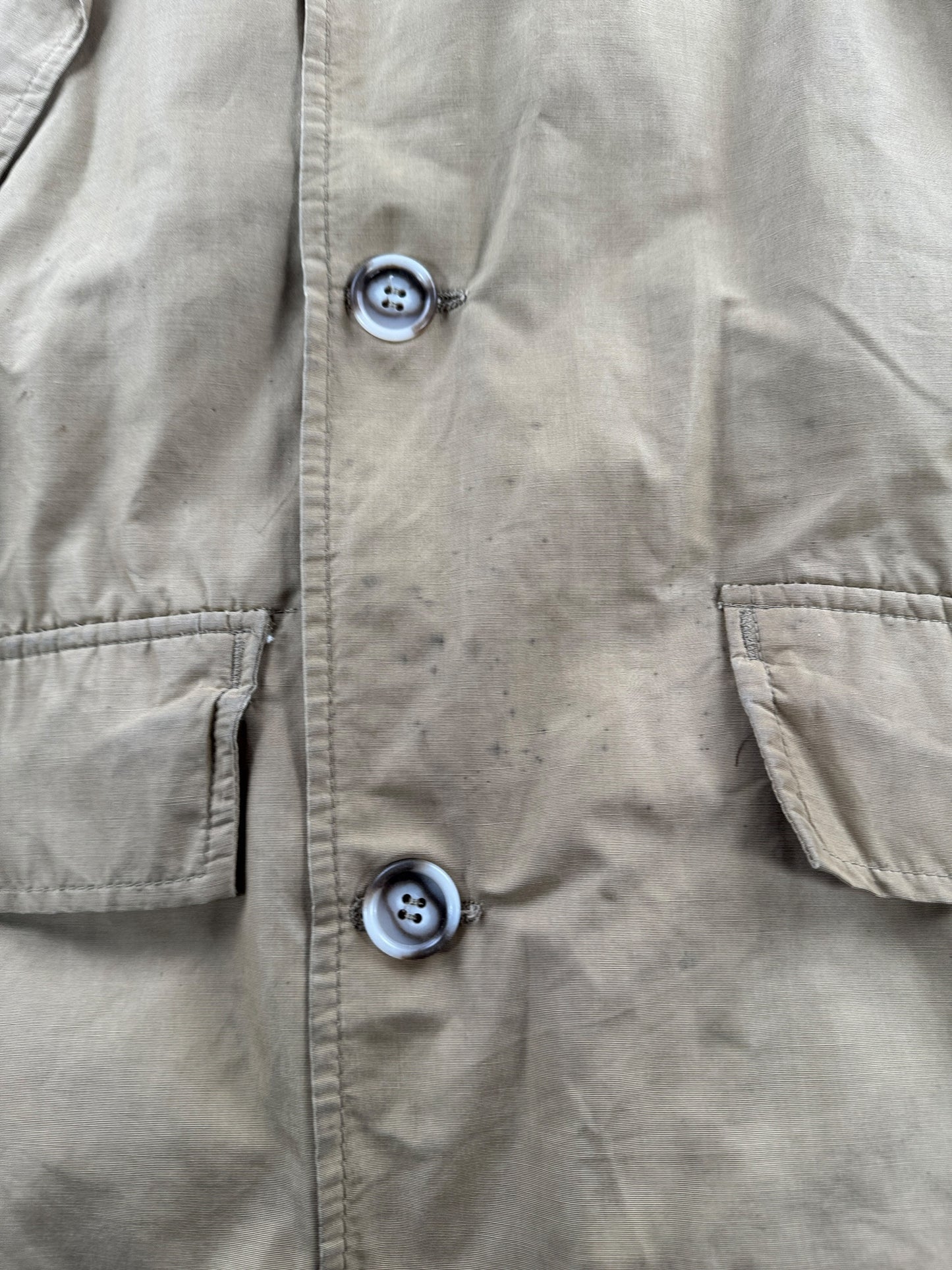 Stains on Vintage L.L. Bean Script Era Down Mackinaw Jacket SZ L