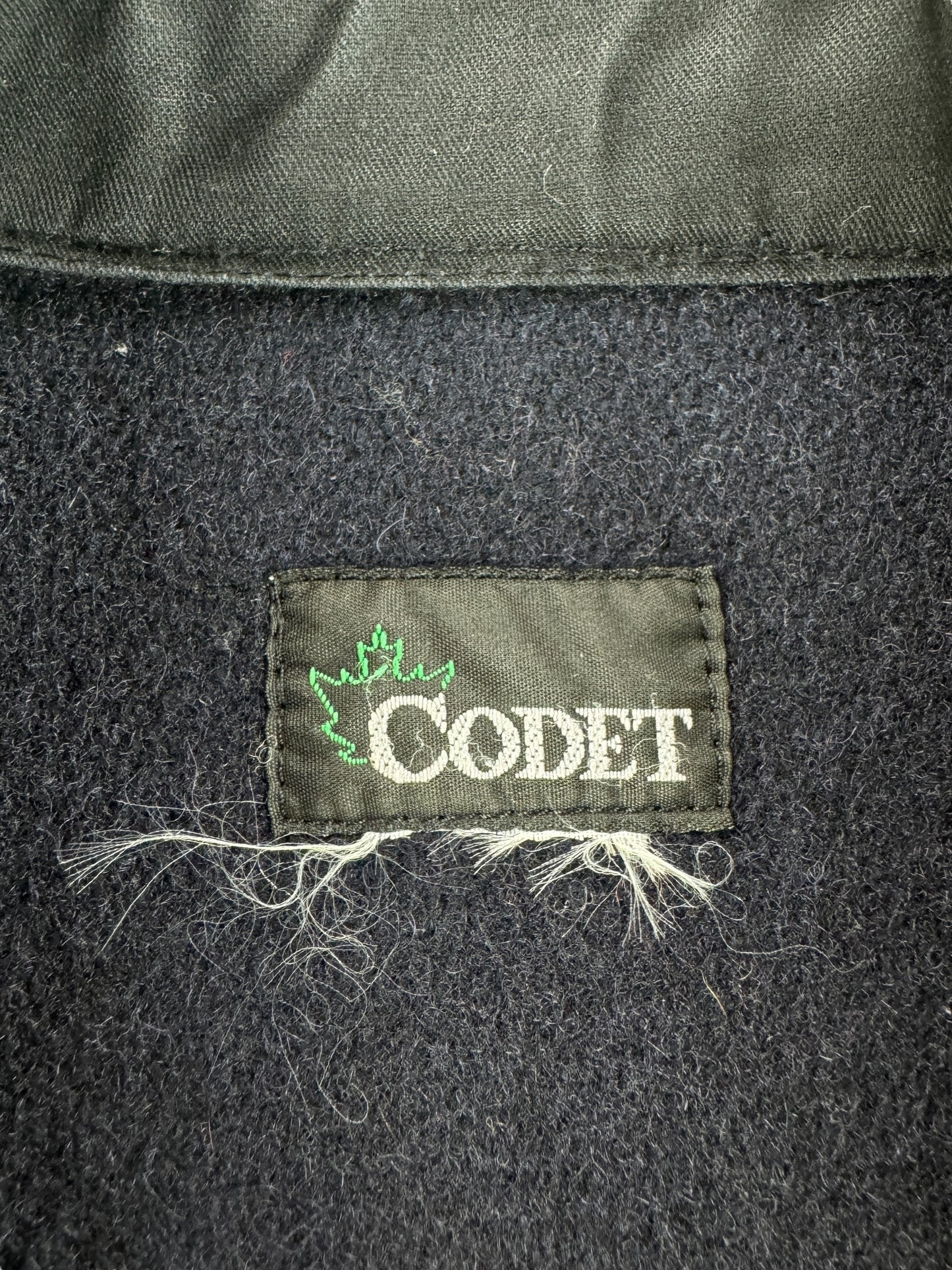 Label on Vintage Codet CPO Jacket SZ XL