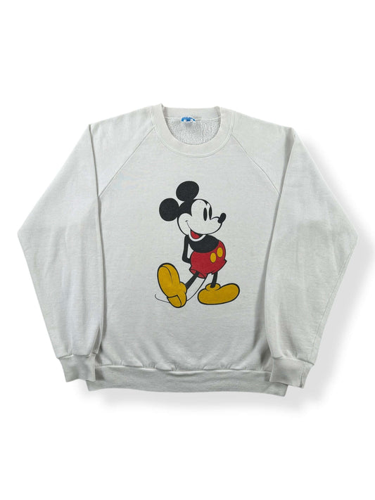Front of Vintage 80s Era Mickey Mouse Crewneck SZ L