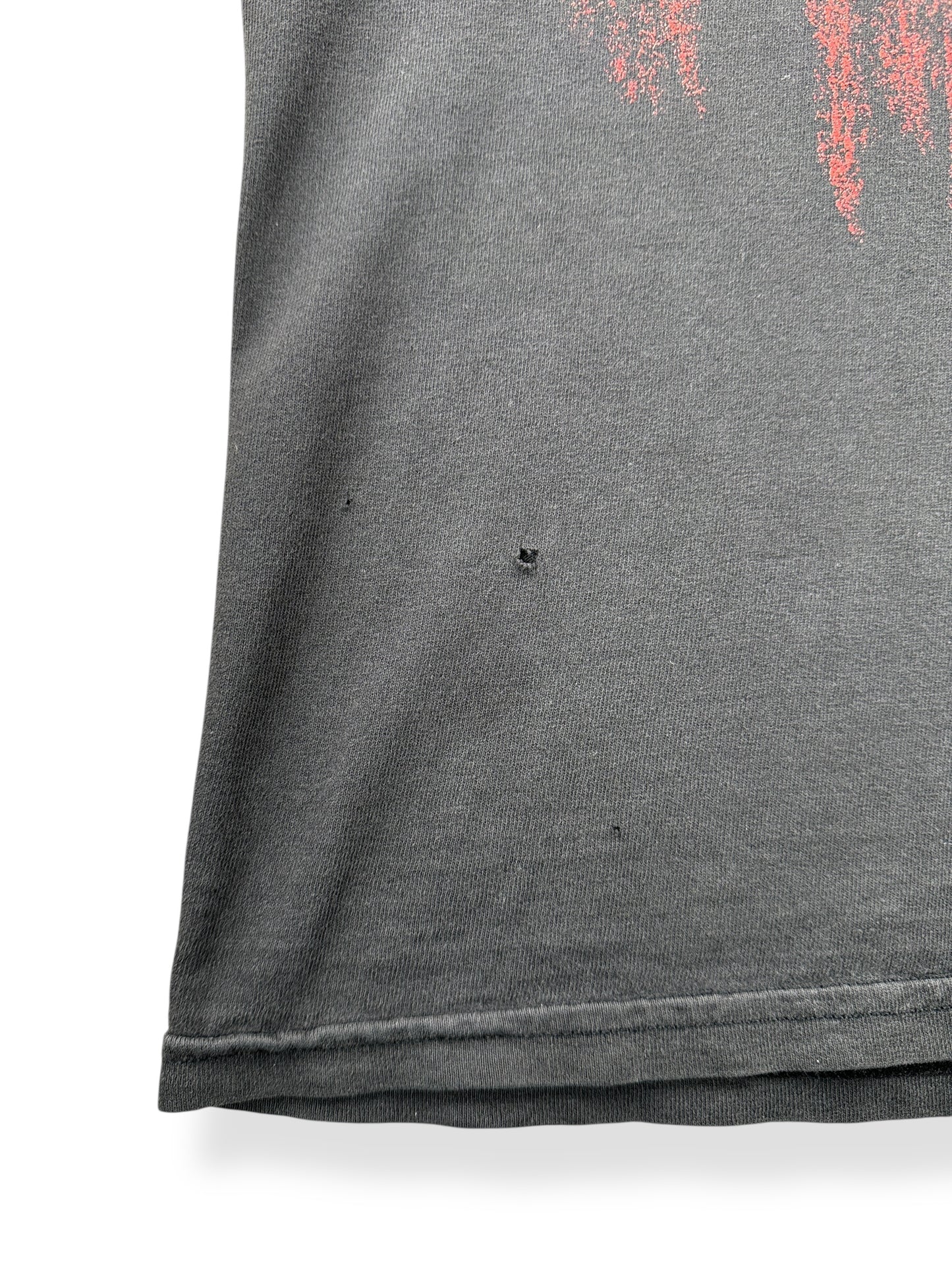 Holes on Vintage 2000 System of a Down Vote Tee SZ M