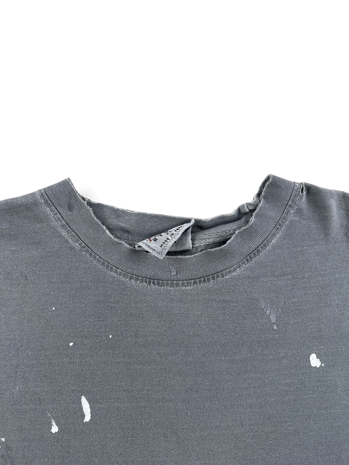 Collar on Vintage Pure Stuff Painted Blank Tee SZ XL
