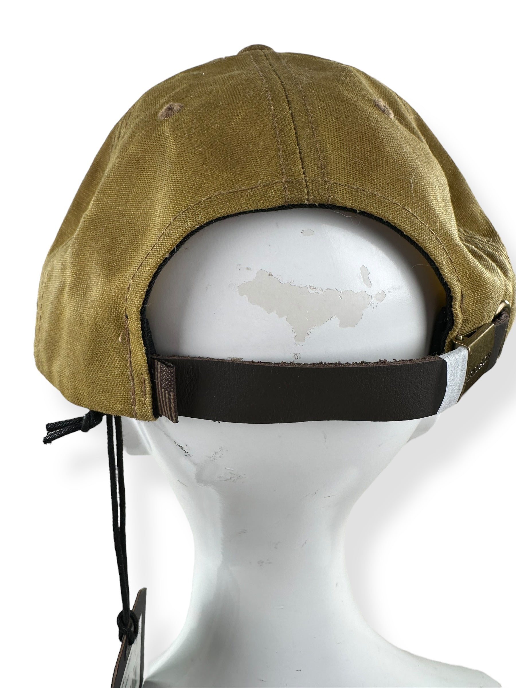 Rear View of NWT Filson Oil Tin Logger Cap