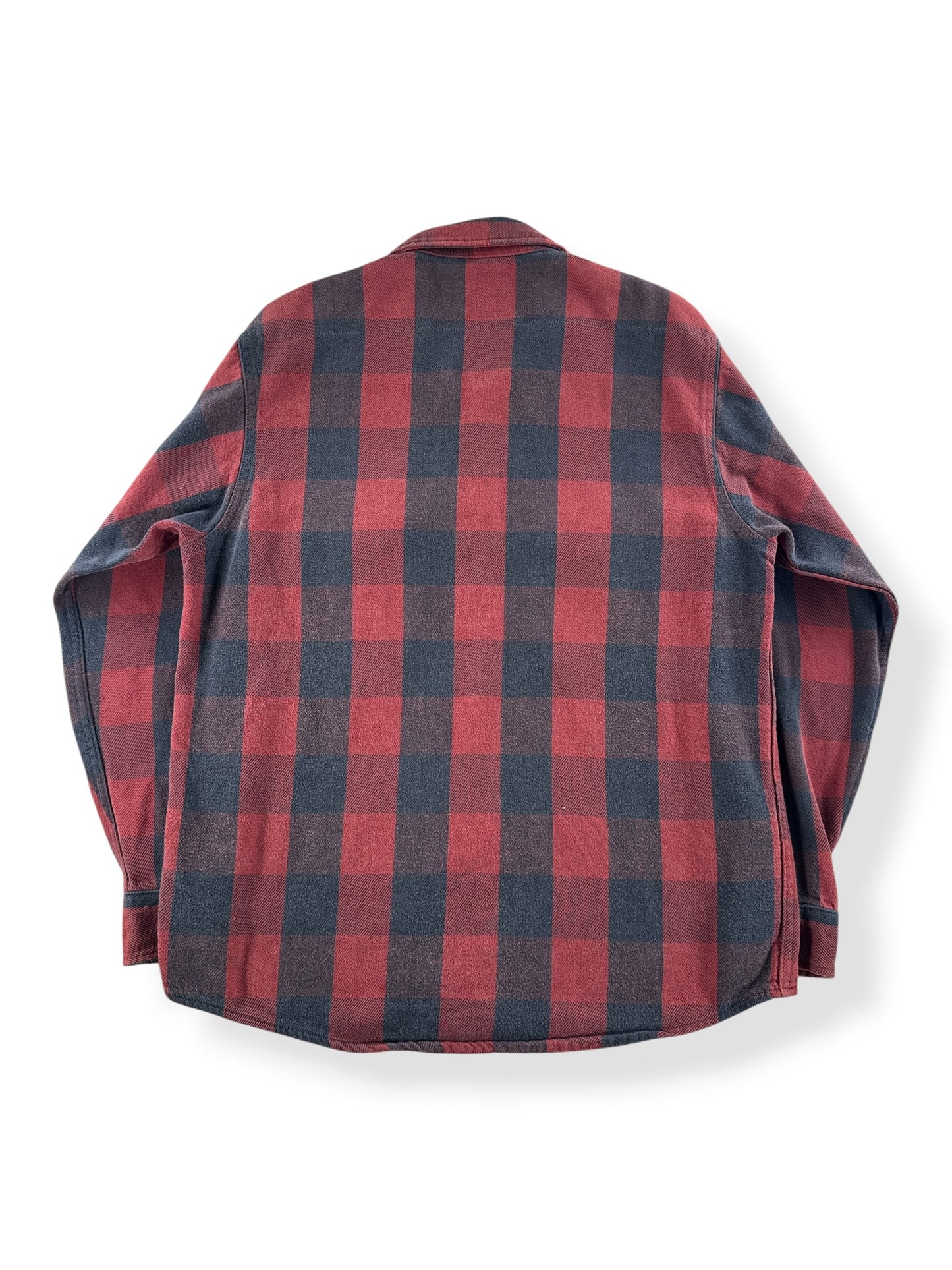 Back of Vintage 80’s Field & Stream Cotton Flannel SZ L